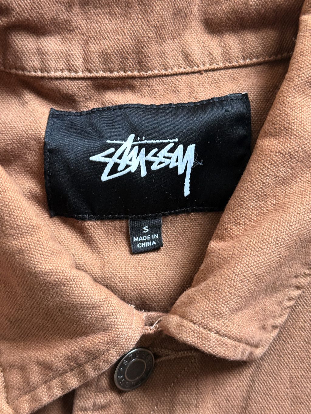 Stussy Stussy Bleached Dyed Jacket Size US S / EU 44-46 / 1 - 2 Thumbnail