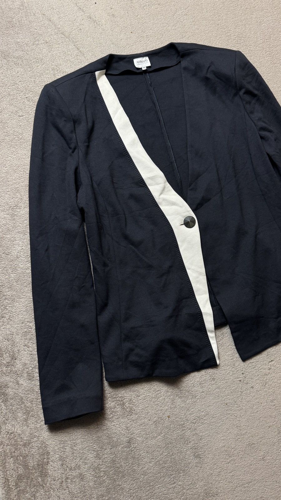 Giorgio Armani Armani Collezione Viscose Blazer Jacket cdg acne gucci Size 50R - 2 Thumbnail