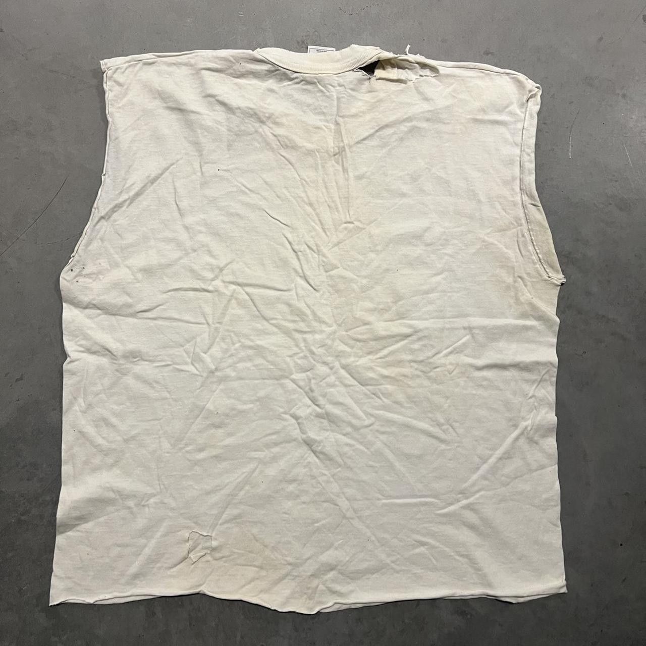 Vintage Crazy Vintage Y2K/2000s Distressed Jack daniels Sleeveless Tank Top! Size US XL / EU 56 / 4 - 3 Thumbnail