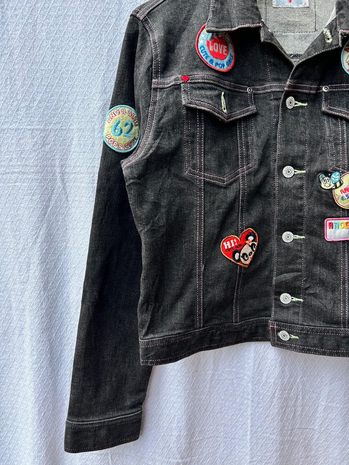 Japanese Brand Angel blue japanese denim jacket style Size US M / EU 48-50 / 2 - 5 Thumbnail