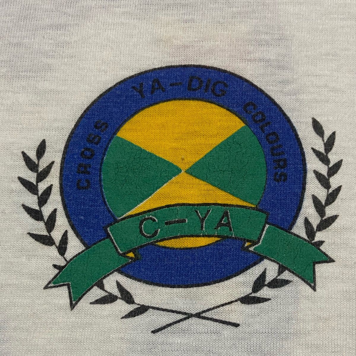 Cross Colours × Vintage Vintage 90s Cross Colours YA-DING Single Stitch Tees Size US XL / EU 56 / 4 - 3 Thumbnail