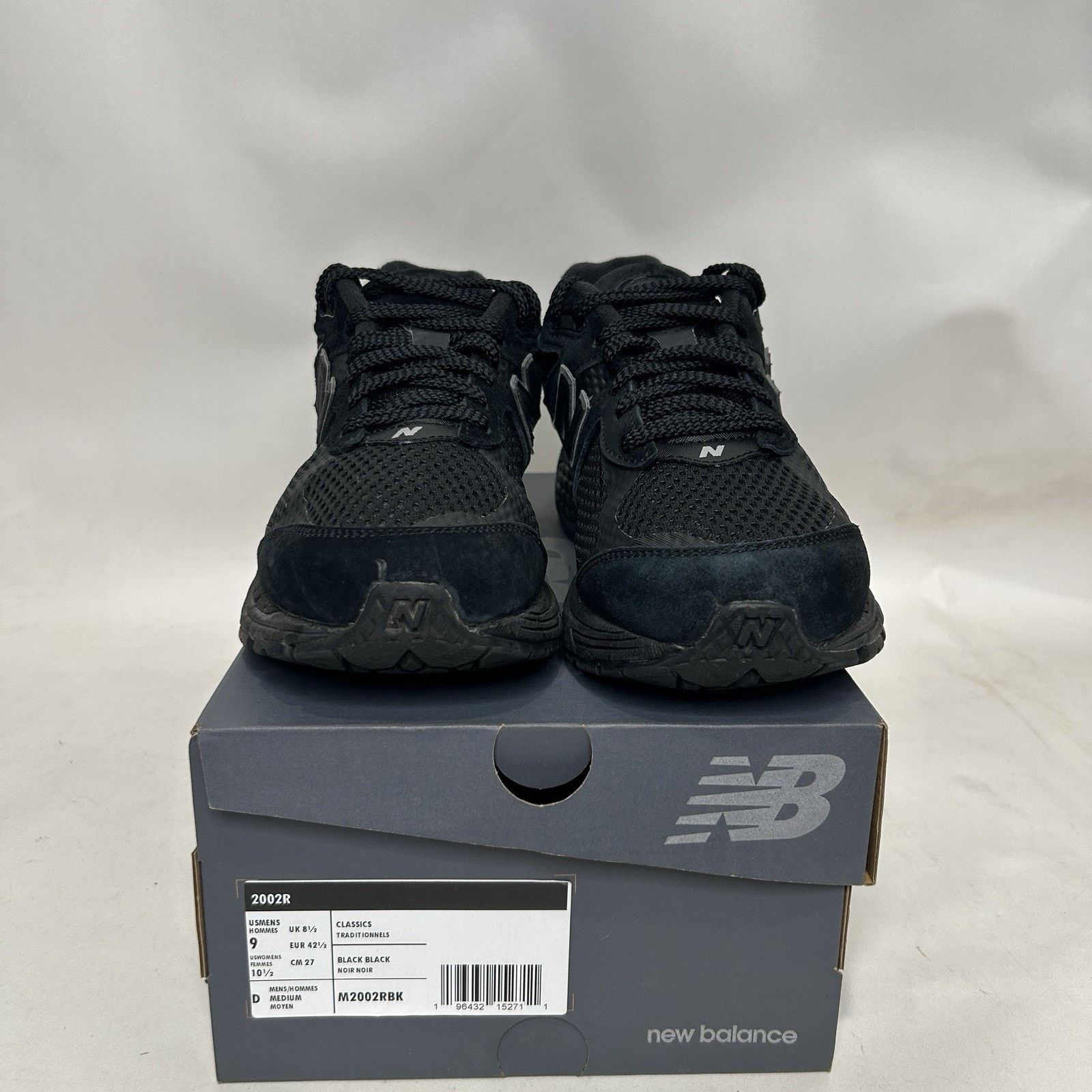 New Balance New Balance 2002R “Mesh Black Metallic” M2002WB Size US 10 / EU 43 - 2 Thumbnail