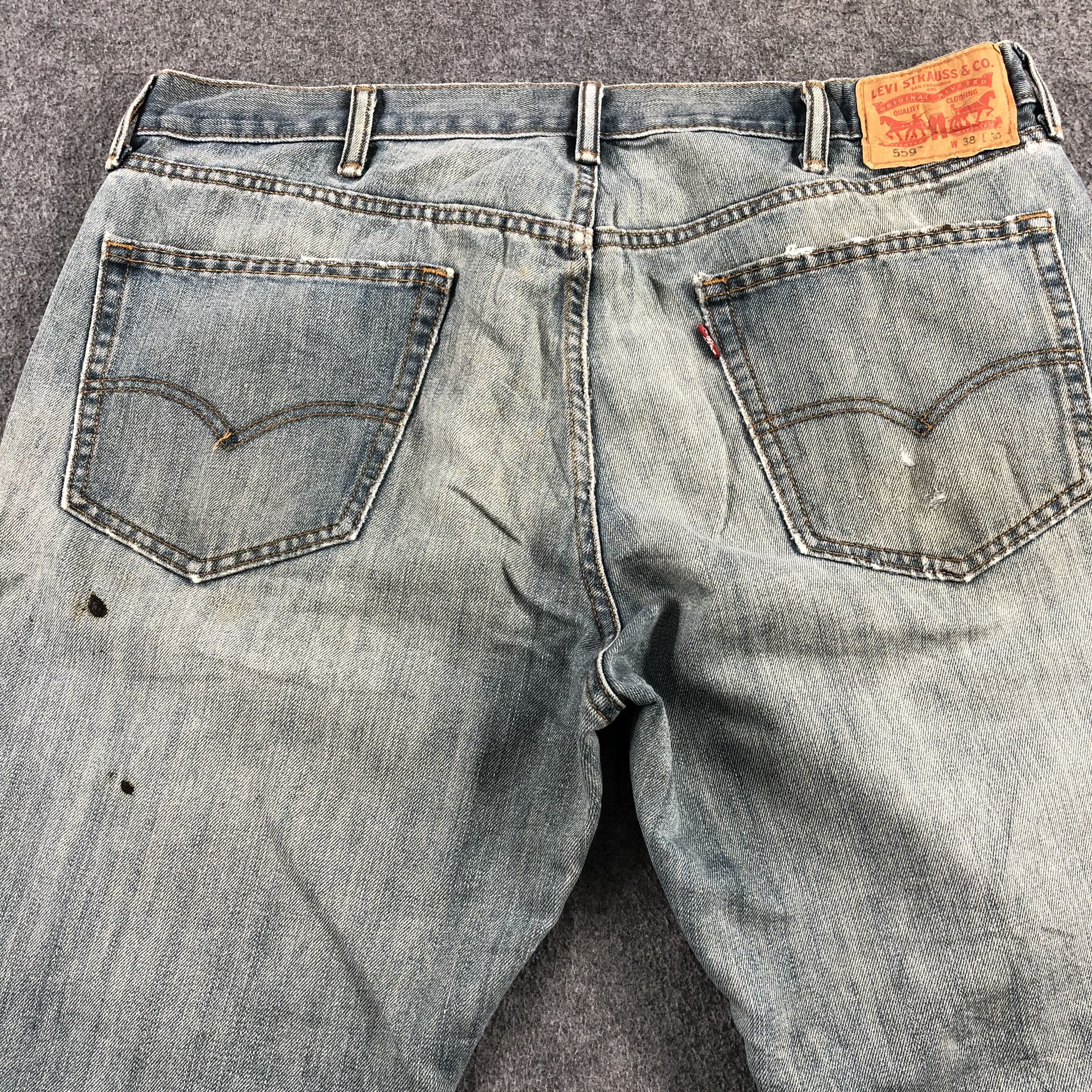 Levi's Vintage Levis 559 Earth Tone Jeans-J2025 Size US 39 - 4 Thumbnail