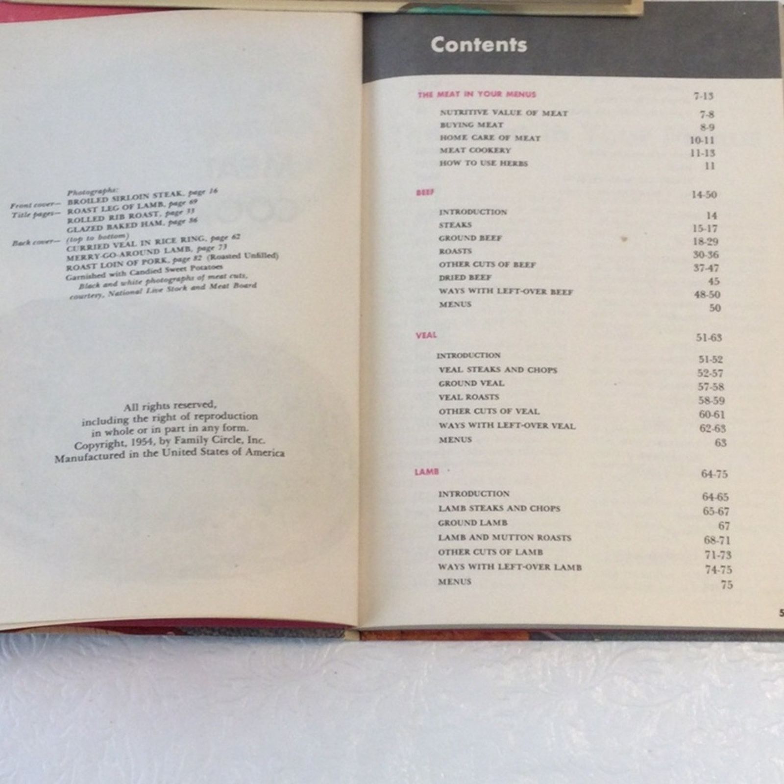 Other The Family Circle Vintage Cookbooks Set of Four Hardback Size ONE SIZE - 11 Thumbnail