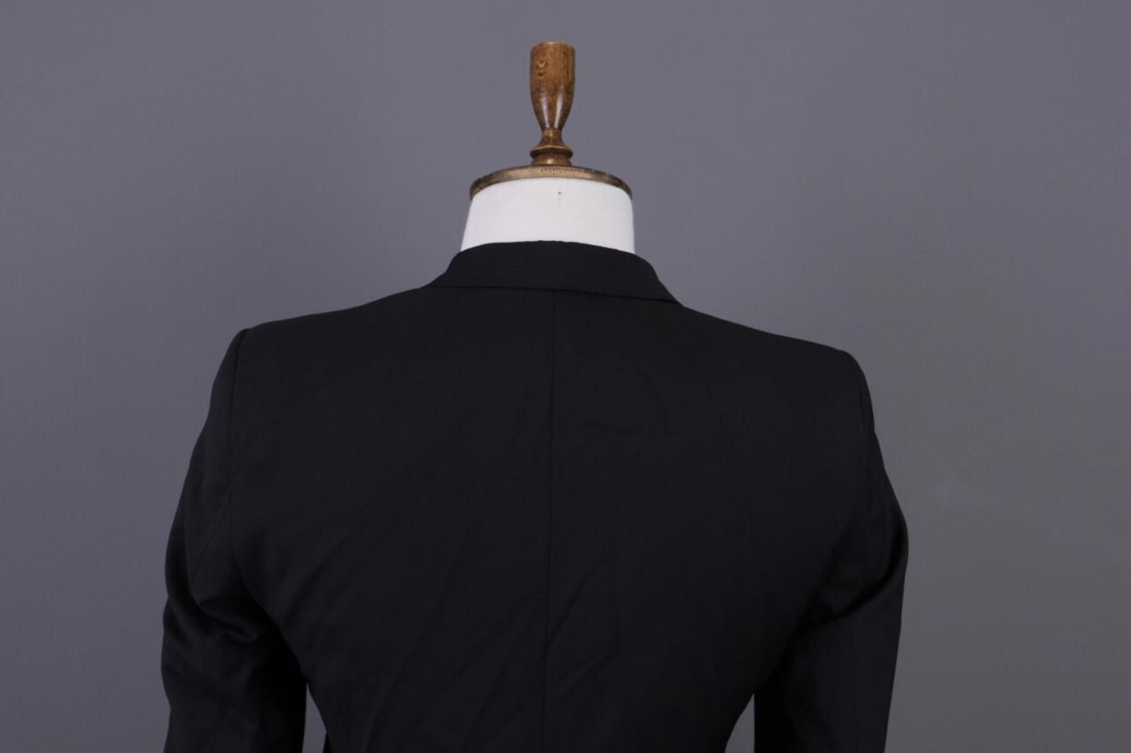 J.Lindeberg J.Lindeberg Black Men's Pure Wool Sport Coat Jacket 48 Long Size US M / EU 48-50 / 2 - 10 Thumbnail