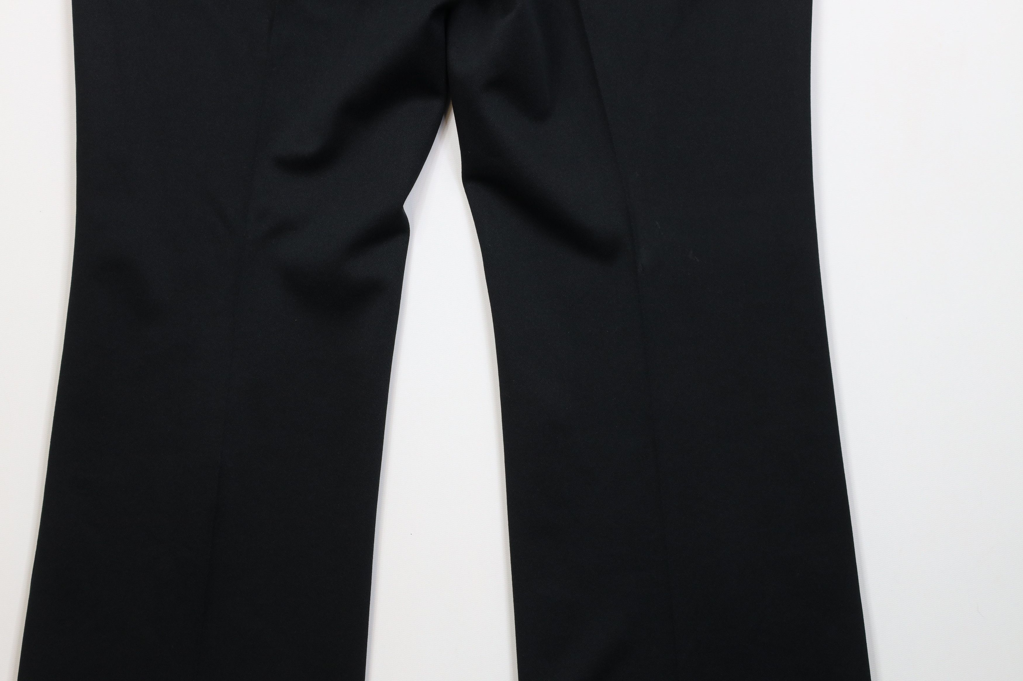Wrangler Vintage 60s 70s Wrangler Wide Leg Chino Pants Black USA Size US 36 / EU 52 - 13 Thumbnail