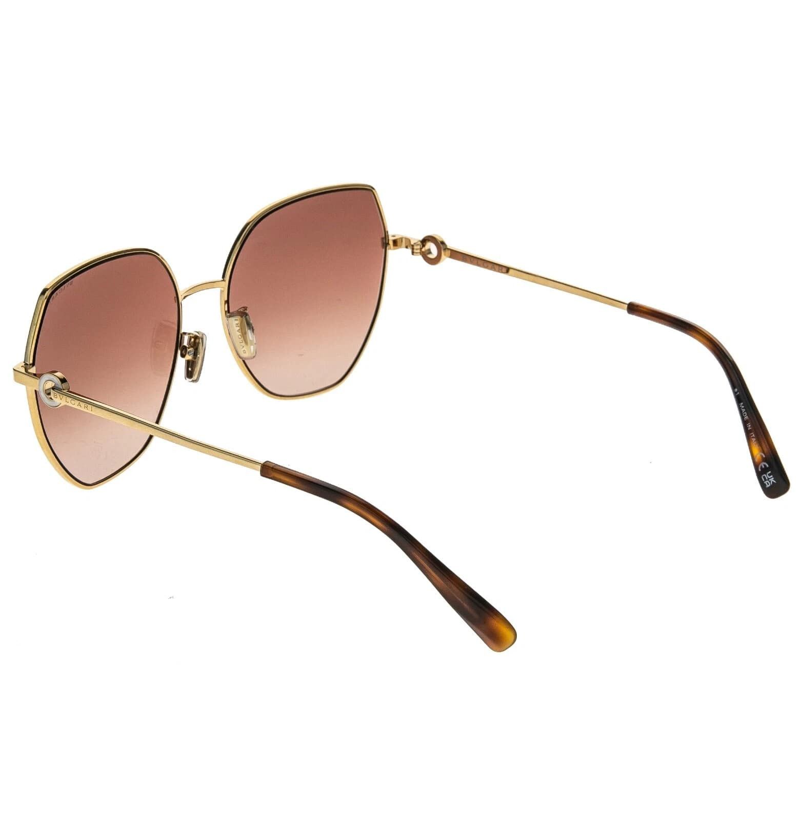 Bvlgari BVLGARI BV40035U COIN Rose Elegant Logo Sunglasses 40035 28F Size ONE SIZE - 3 Thumbnail