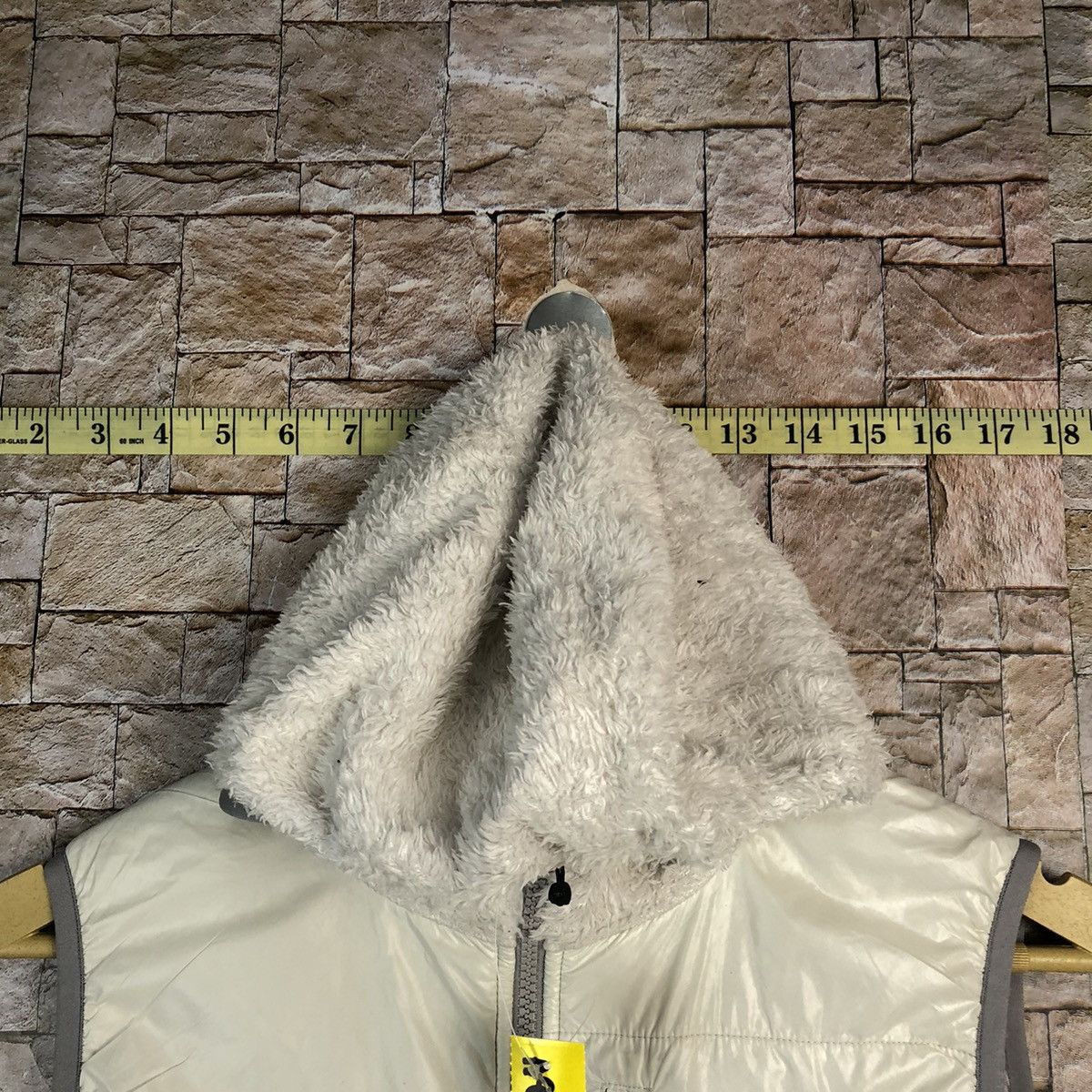 The North Face North Face White hoodie fleece Vest #A801 Size US S / EU 44-46 / 1 - 4 Thumbnail