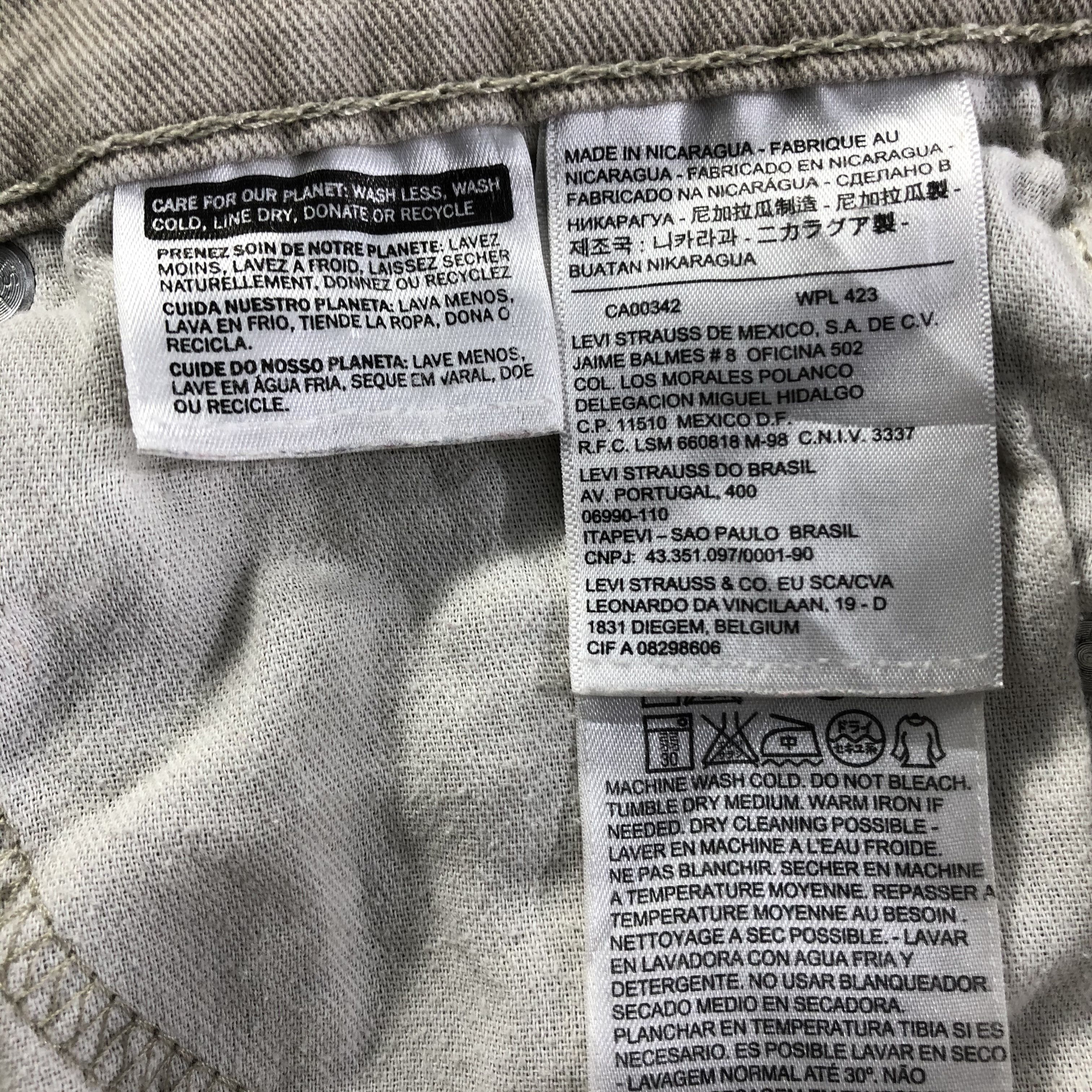 Levi's Vintage Levis 513 Jeans-J3441 Size US 31 - 10 Thumbnail