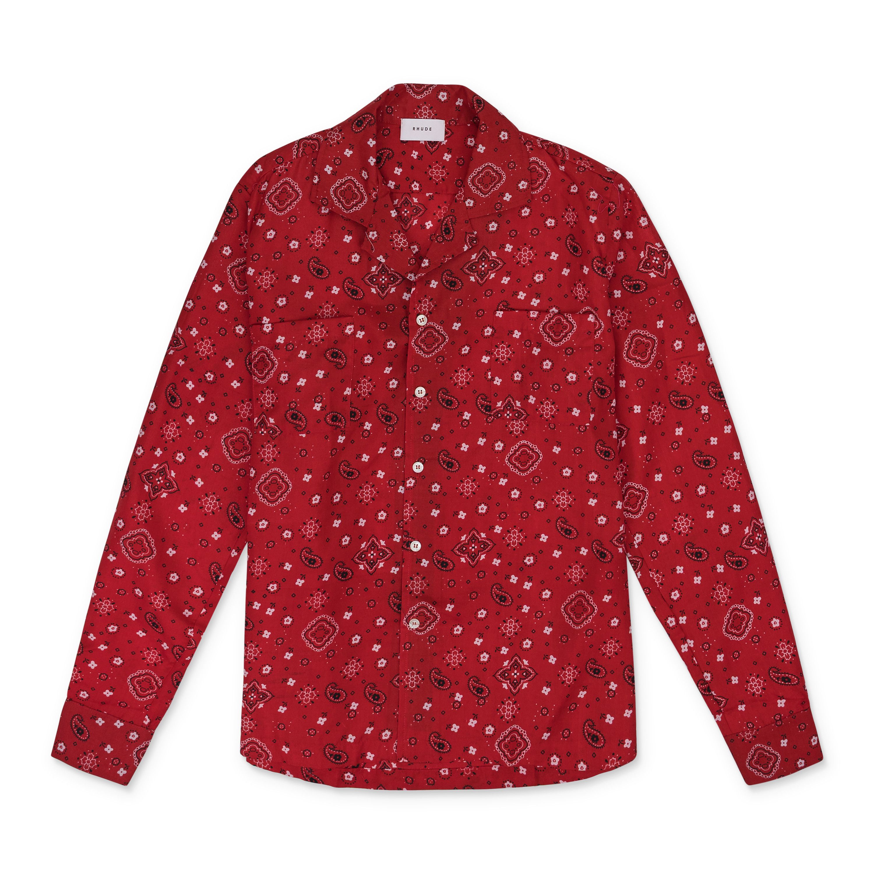 Rhude Bandana L/S T-Shirt SIZE S Size US S / EU 44-46 / 1 - 1 Thumbnail