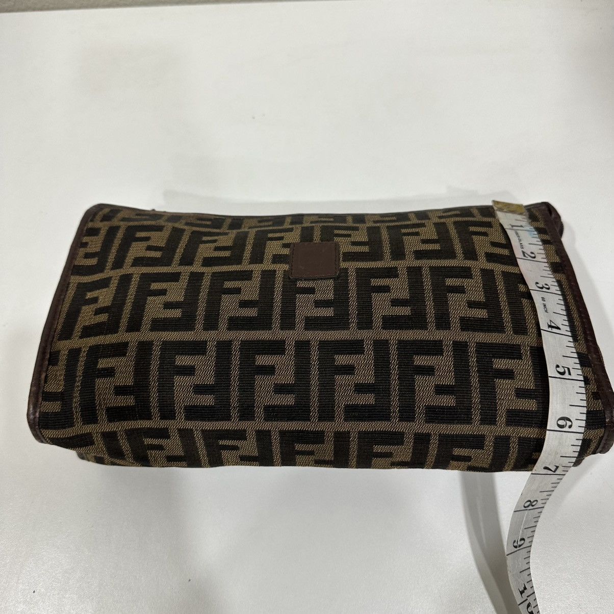 Fendi ‼️YES‼️ VINTAGE FENDI ZUCCA CLUTCH BAG Size ONE SIZE - 7 Thumbnail