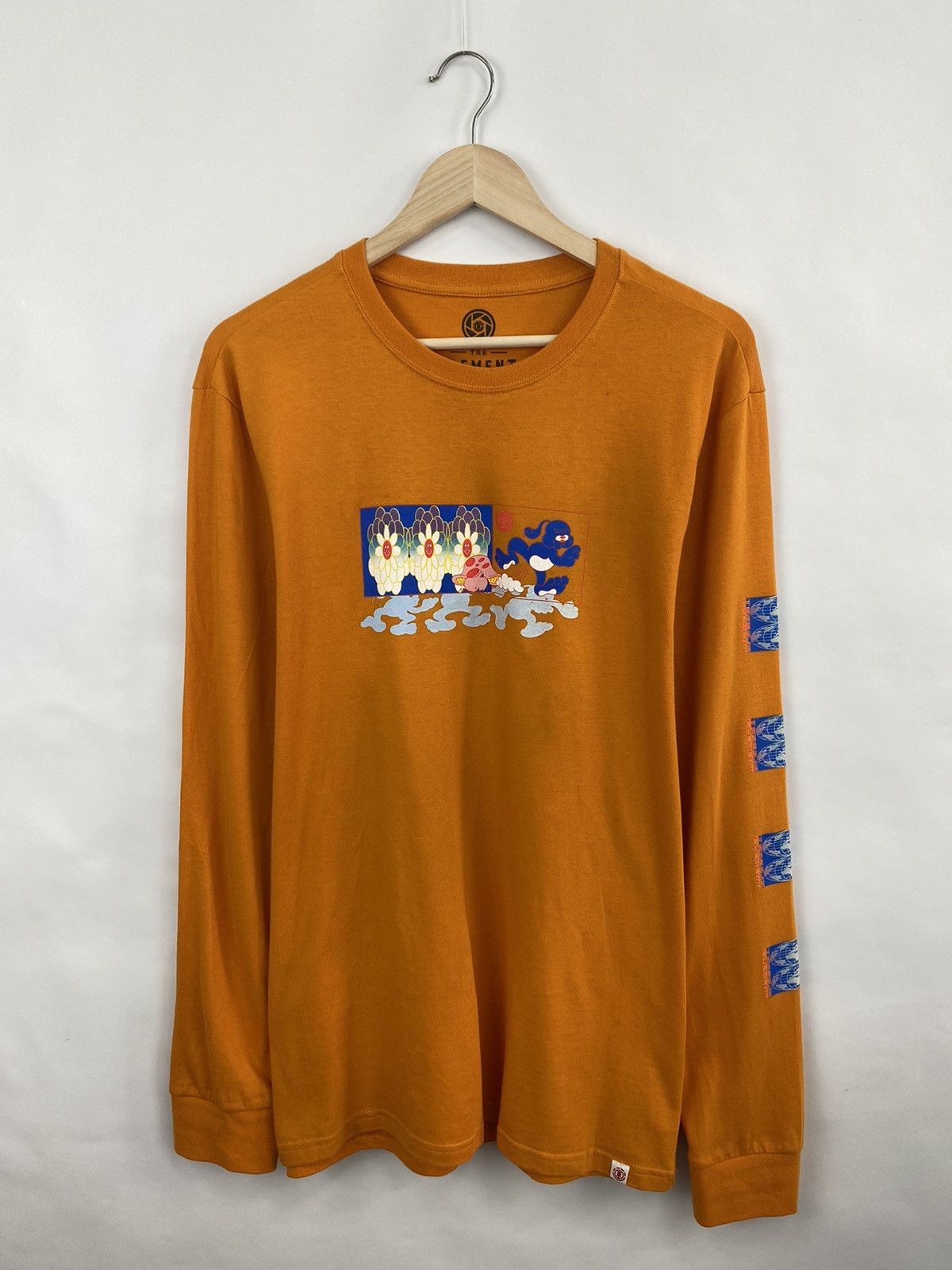 Element 🇺🇸 Vintage Element skate center logo long sleeve hype Size US L / EU 52-54 / 3 - 3 Thumbnail