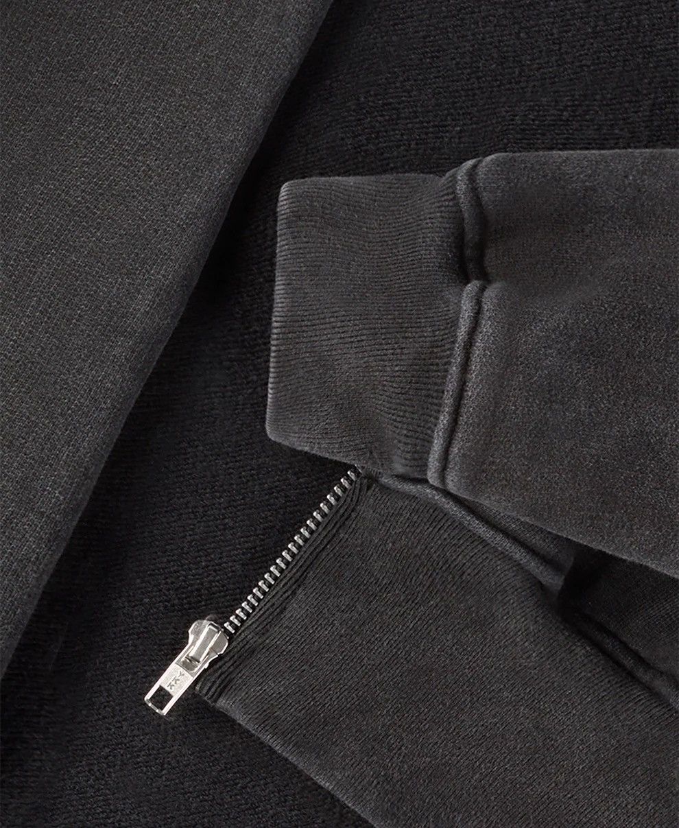 Other Velour Garments Vintage Black Zip Up Size US XL / EU 56 / 4 - 4 Thumbnail