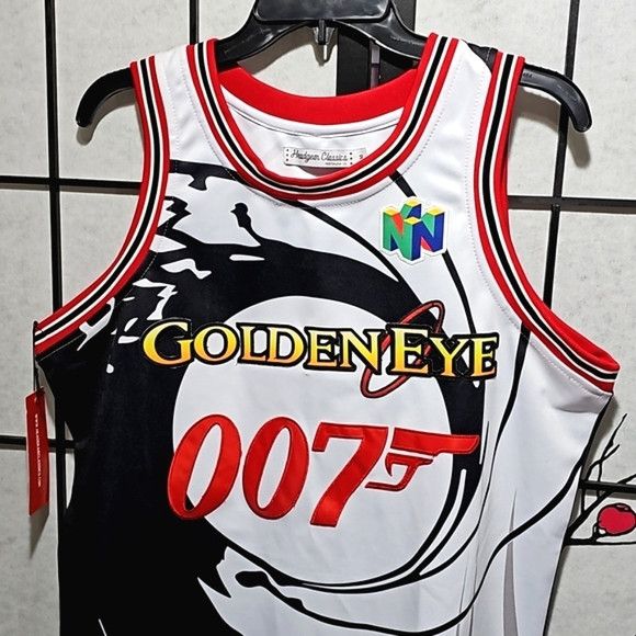 Other Golden Eye Nintendo 64 Classic James Bond 007 Jersey Medium Size US M / EU 48-50 / 2 - 2 Thumbnail