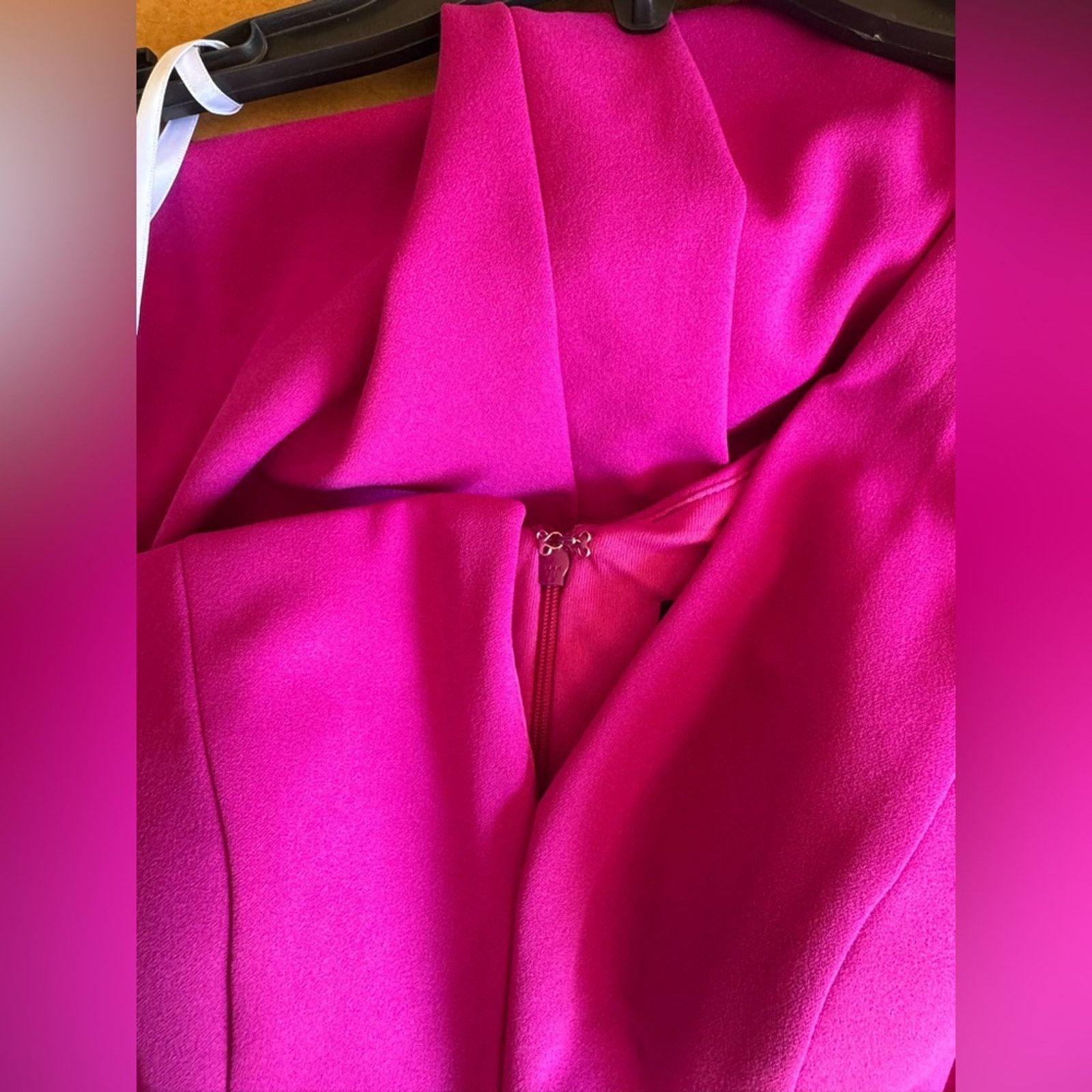 Betsey Johnson 🎉LAST PIECE🎉 BETSY & ADAM‎ One Shoulder Gown Size L / US 10 / IT 46 - 8 Thumbnail