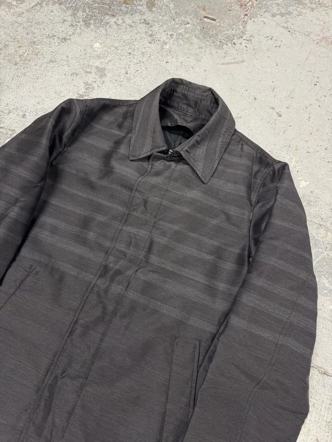 Emporio Armani AW2015 Emporio Armani Black Long Obscure Coach Jacket Size US M / EU 48-50 / 2 - 6 Thumbnail