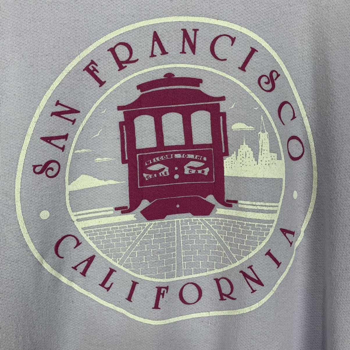 Vintage Vintage San Francisco Crewneck Sweatshirt Big Logo Size US M / EU 48-50 / 2 - 2 Thumbnail