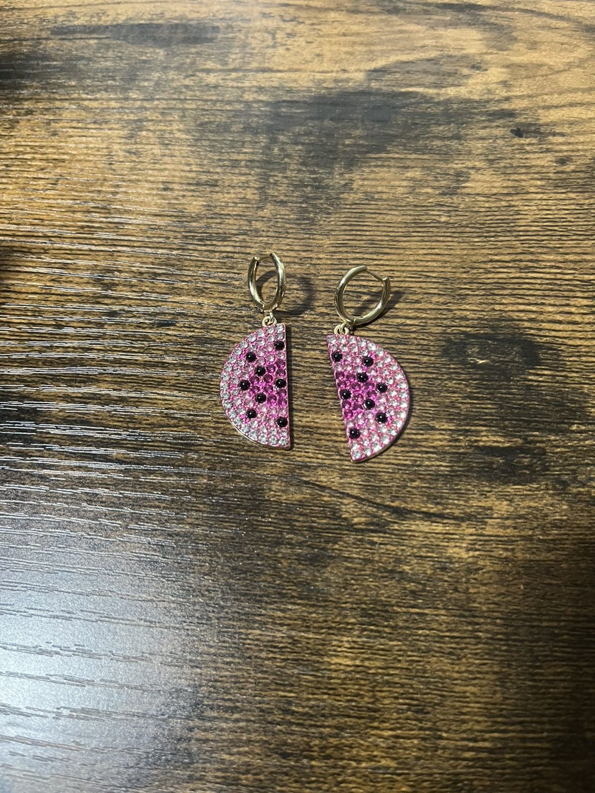 Other Watermelon rhinestone earrings Size ONE SIZE - 1 Thumbnail