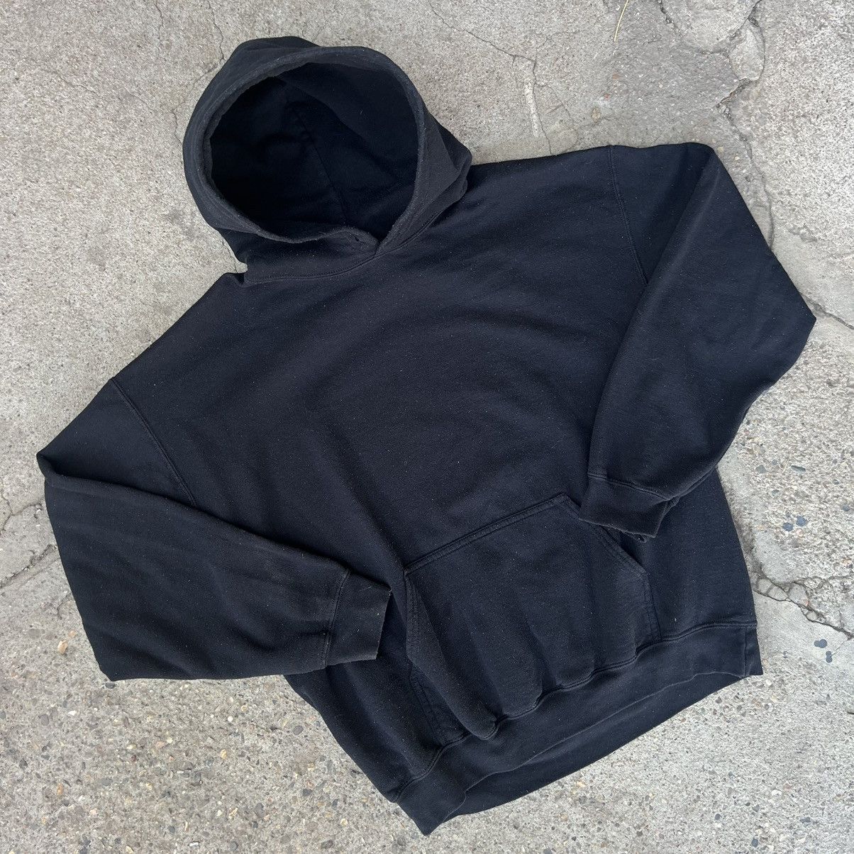 Fruit Of The Loom × Vintage vintage blank fruit the loom hoodie basic washed y2k hype Size US L / EU 52-54 / 3 - 2 Thumbnail