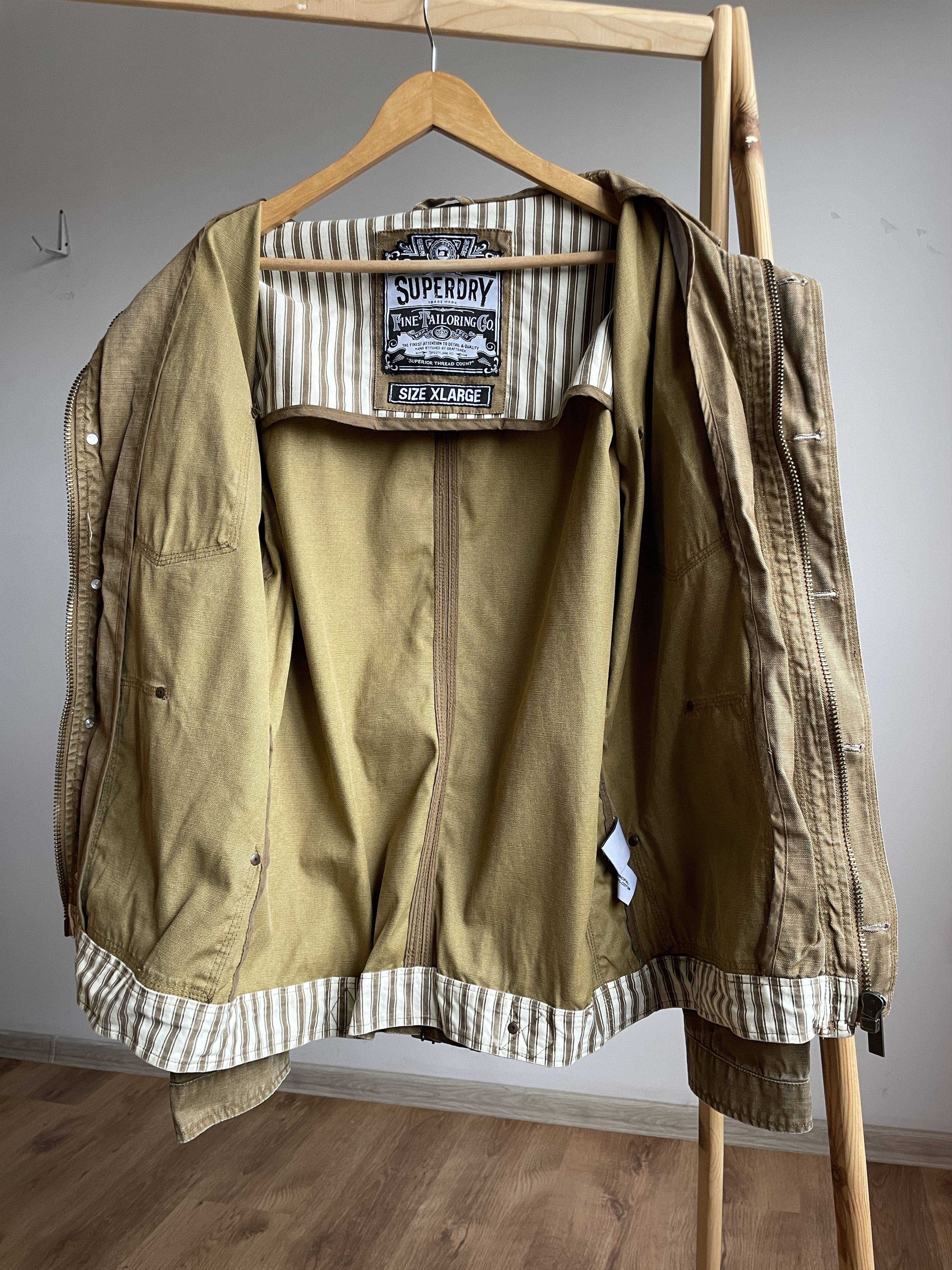 Superdry Superdry Canvas Work Chore Jacket Size XL Size US XL / EU 56 / 4 - 3 Thumbnail