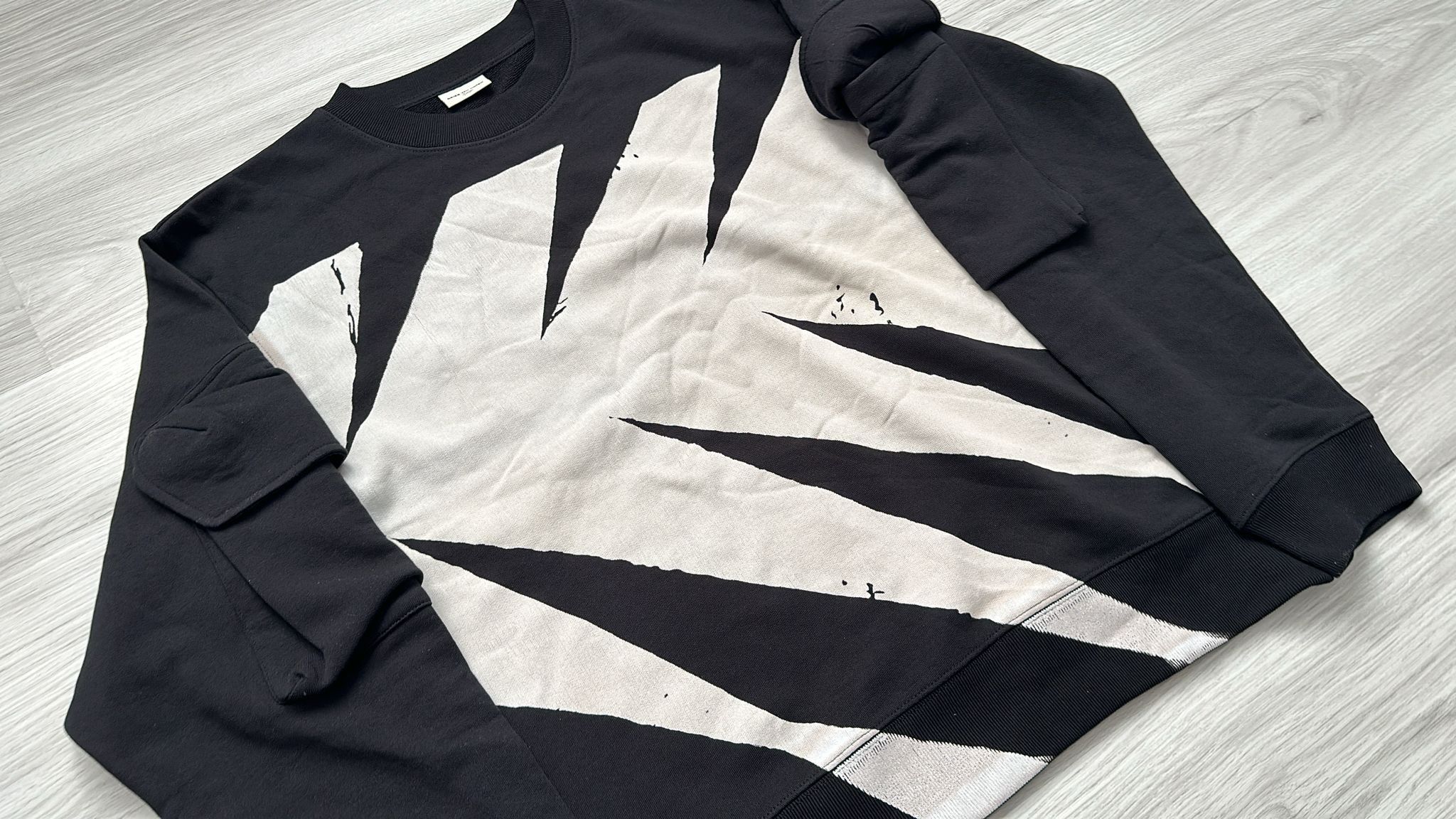 Dries Van Noten Dries Van Noten Screen Printed Sweatshirt Large Size US L / EU 52-54 / 3 - 3 Thumbnail