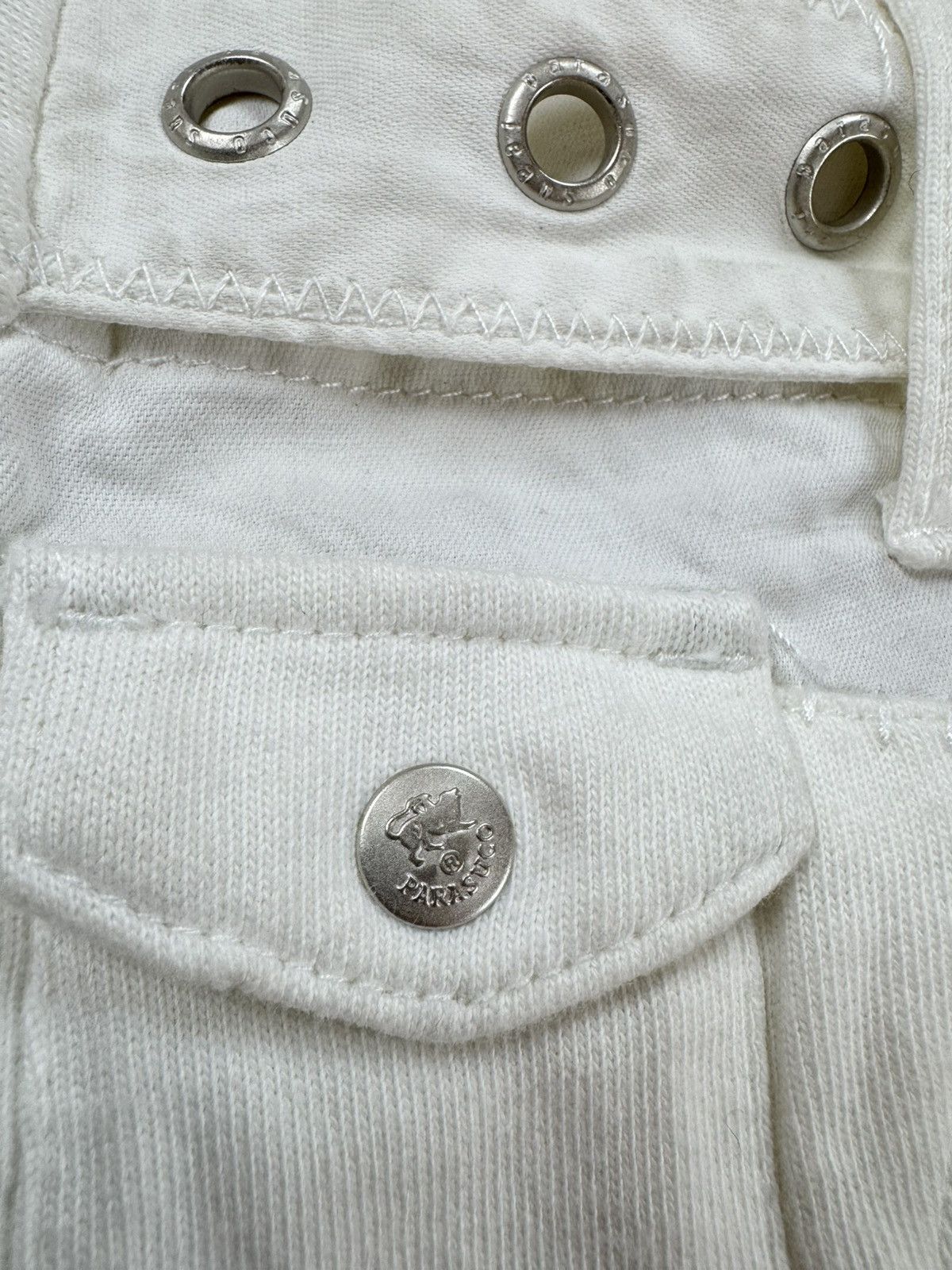 Parasuco PARASUCO Cotton Linen Denim Legend White Pants Avant Size 27" / US 4 / IT 40 - 7 Thumbnail
