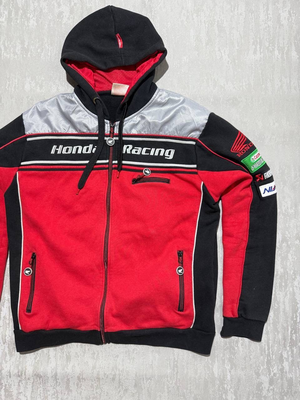 Honda Vintage Honda Racing Zip Hoodie Size US L / EU 52-54 / 3 - 3 Thumbnail