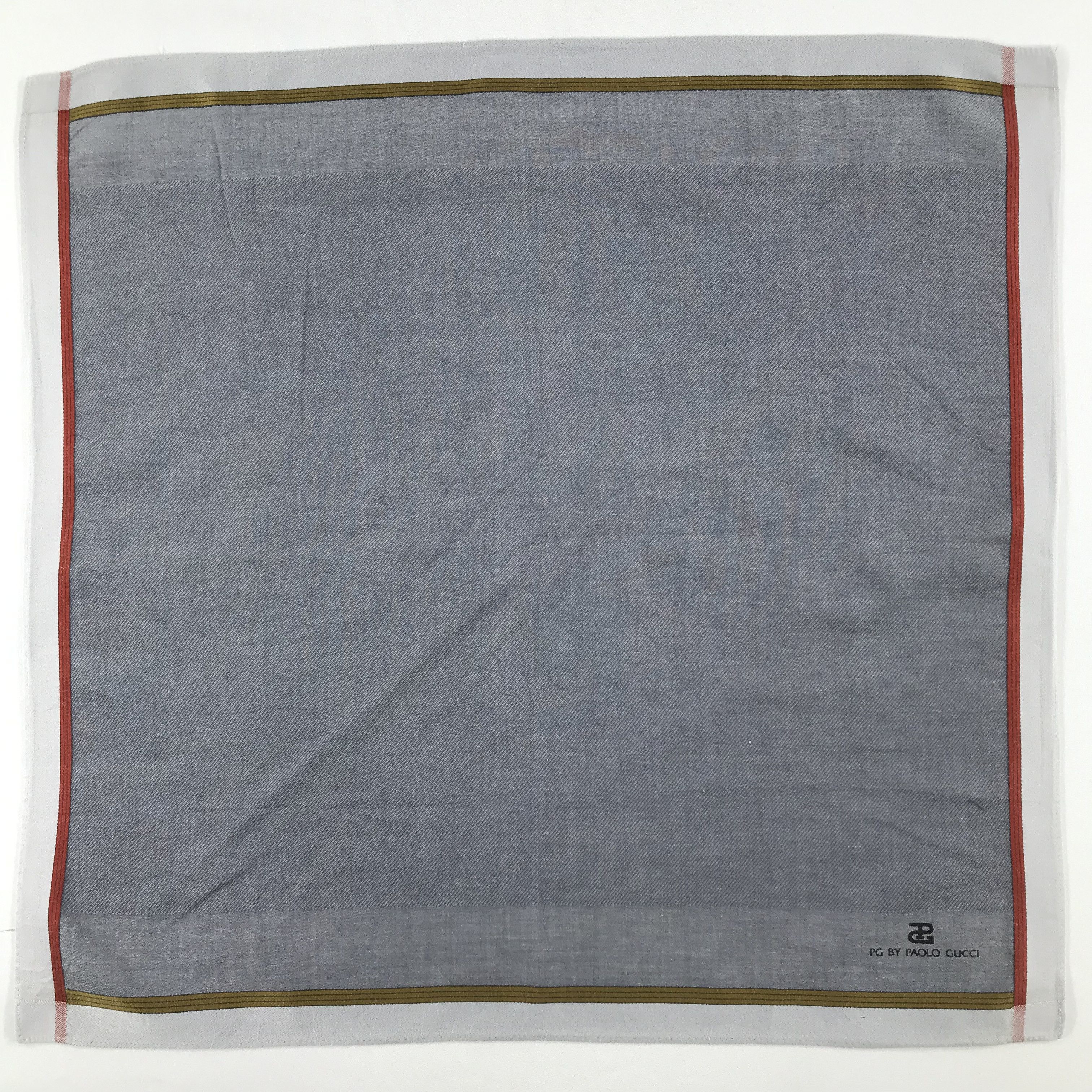 Paolo Gucci × Vintage Paolo Gucci Bandana / Handkerchief / Neckerchief - S1974 Size ONE SIZE - 1 Thumbnail