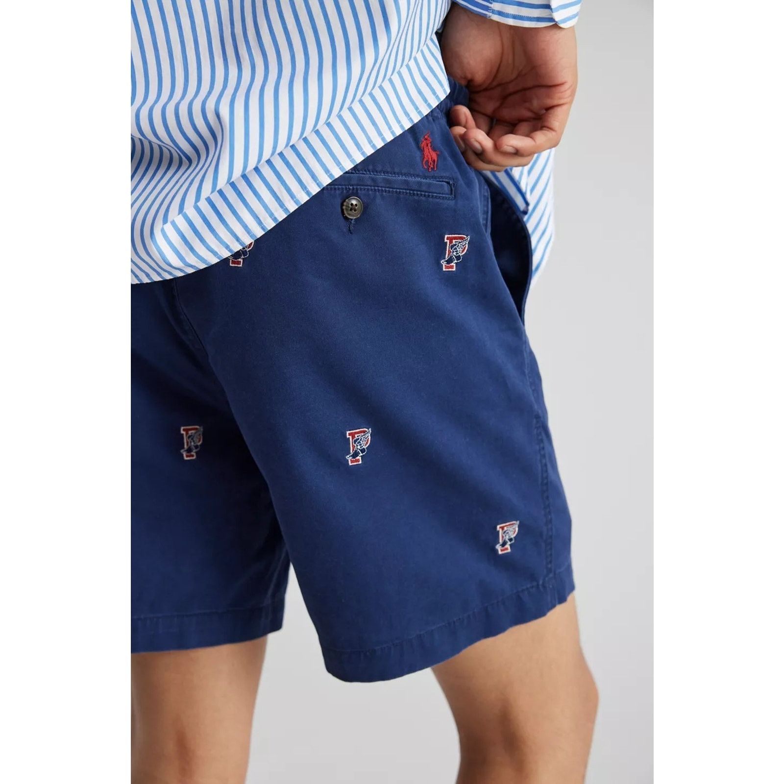 Polo Ralph Lauren Polo Ralph Lauren Wing Prepster All Over Embroidered Shorts Size US 29 - 2 Thumbnail
