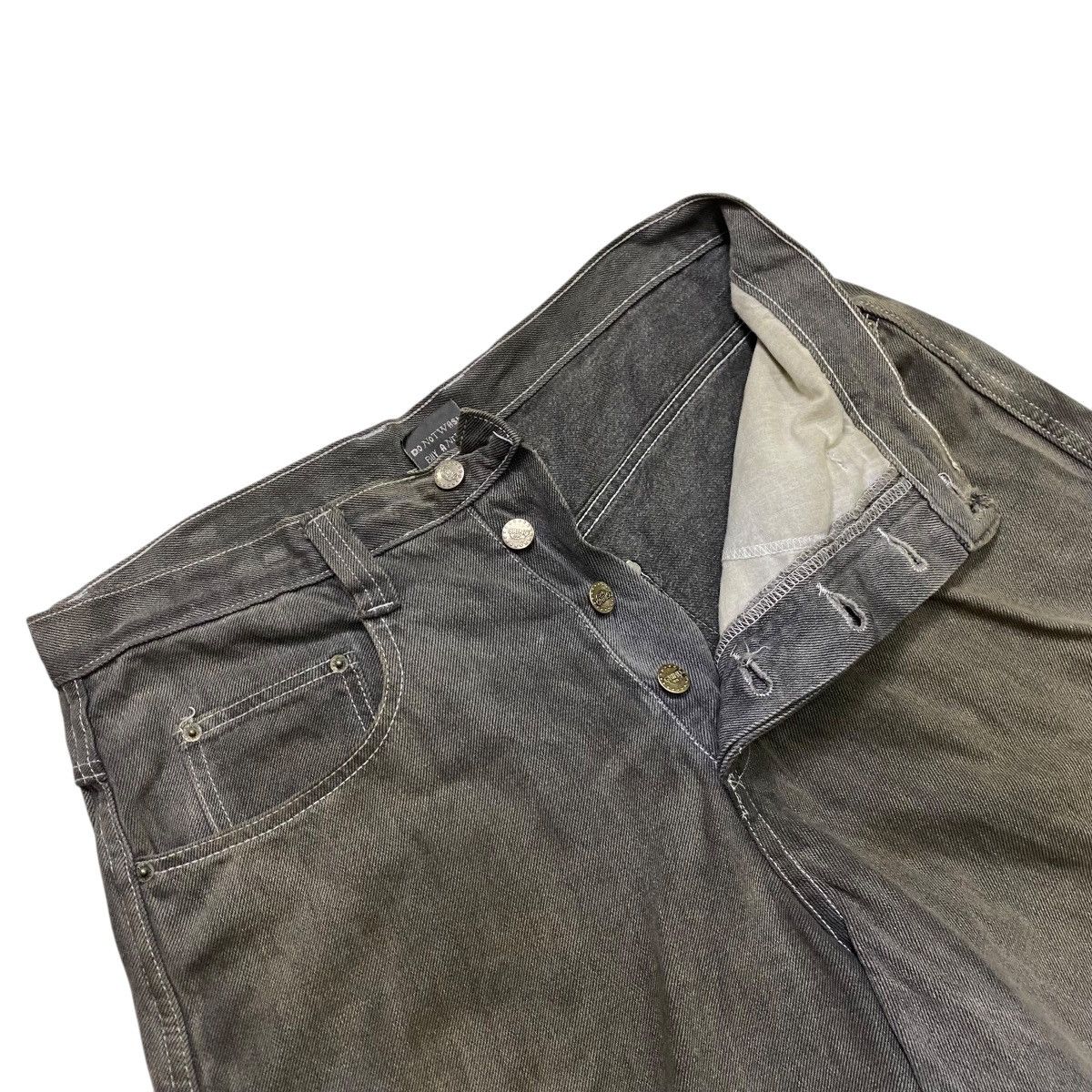JNCO × Vintage Vintage 90’s Grind Inc Cropped Baggy Denim Size US 34 / EU 50 - 6 Thumbnail