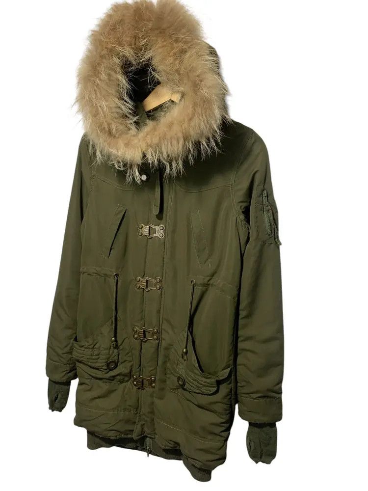 14th Addiction 2000s SLY japan limited raccon fur cago jacket Size US S / EU 44-46 / 1 - 3 Thumbnail