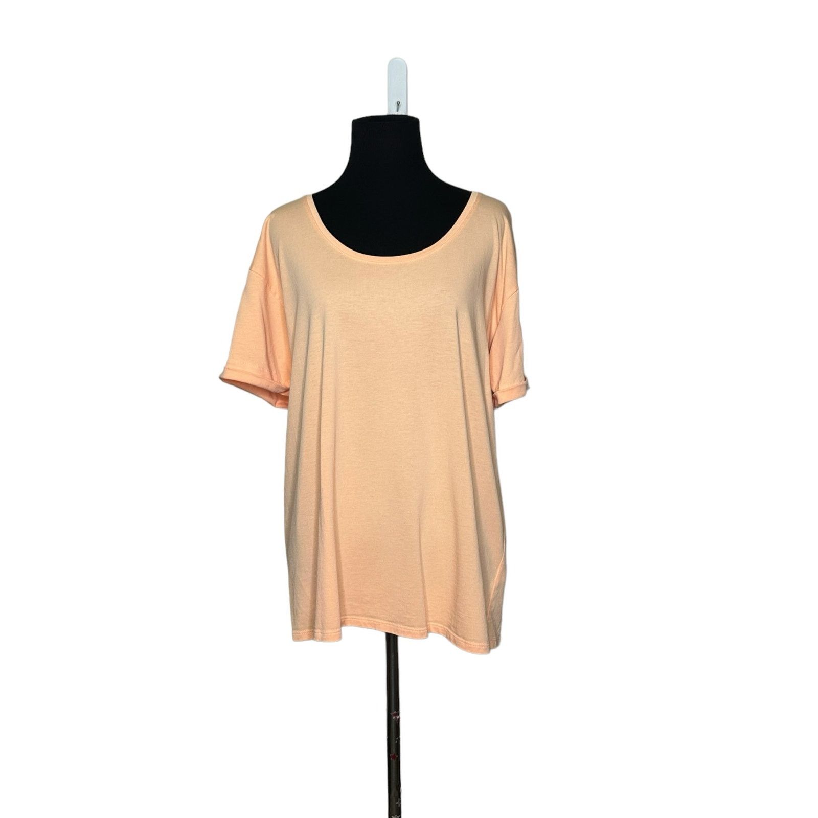 J. Jill J. Jill melon orange short sleeves t shirt size L Size L / US 10 / IT 46 - 11 Thumbnail