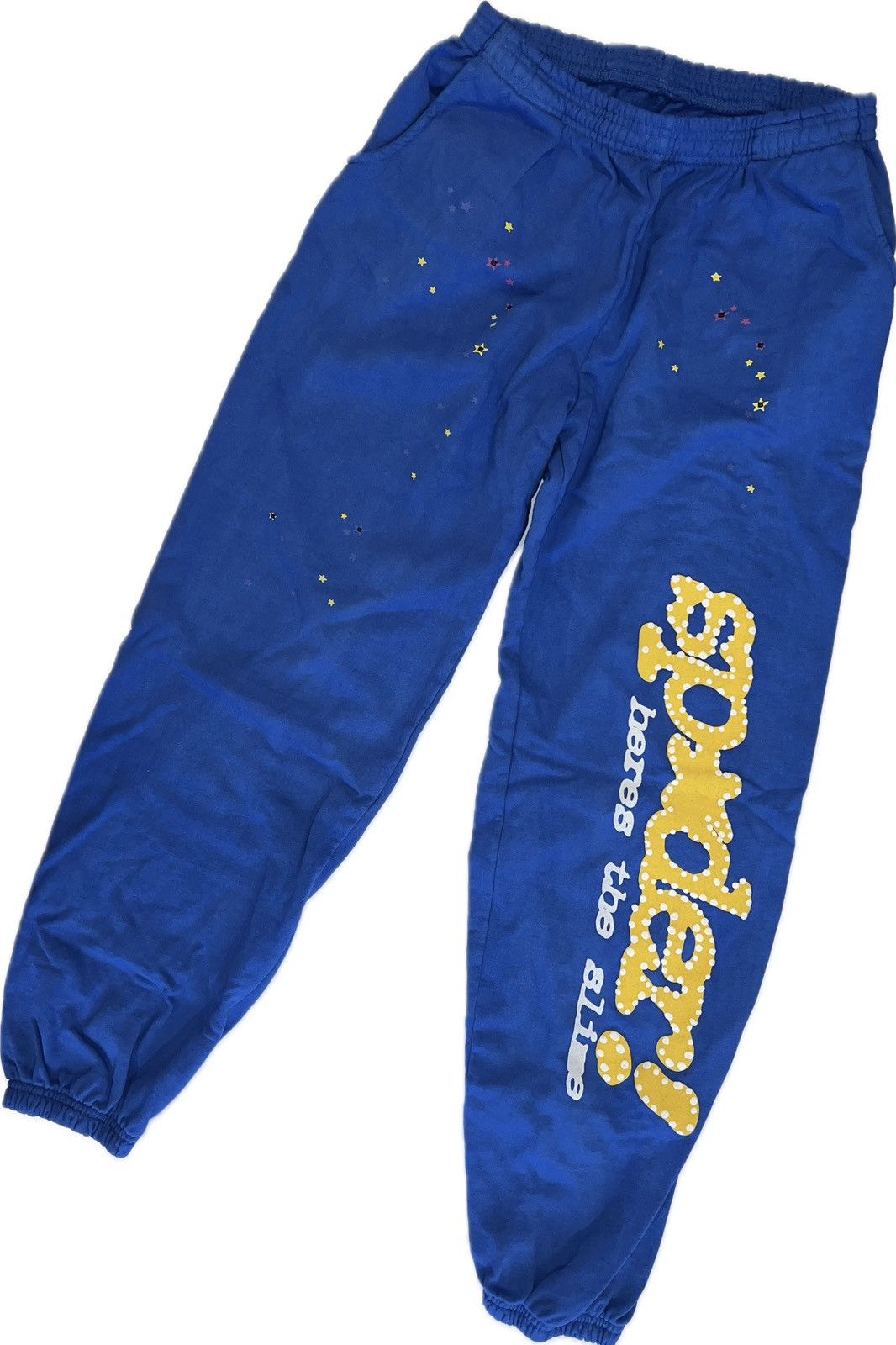 Spider Worldwide Sp5der TC Blue Sweatpants Grailed