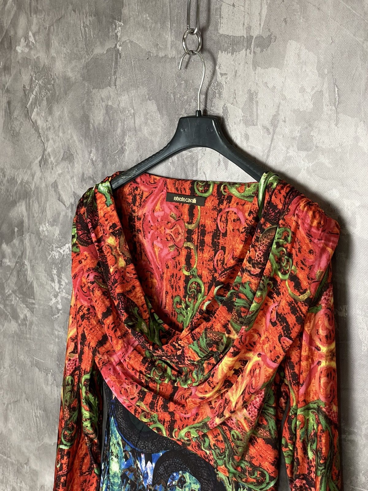 Just Cavalli × Roberto Cavalli Avant-Garde Just Cavalli Roberto Cavalli logo long sleeve Size M / US 6-8 / IT 42-44 - 7 Thumbnail