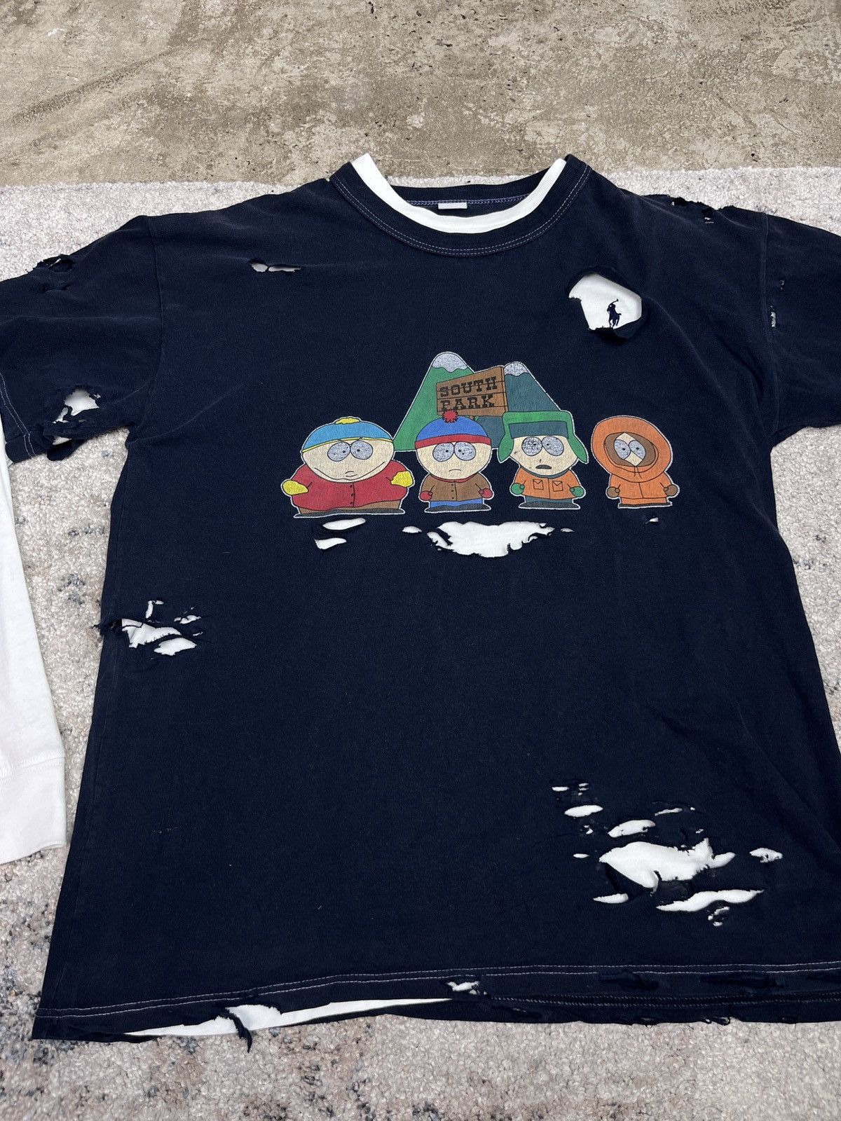 Polo Ralph Lauren SOUTH PARK FADED TEE + RALPH LAUREN LONG SLEEVE T - 083 Size US M / EU 48-50 / 2 - 2 Thumbnail