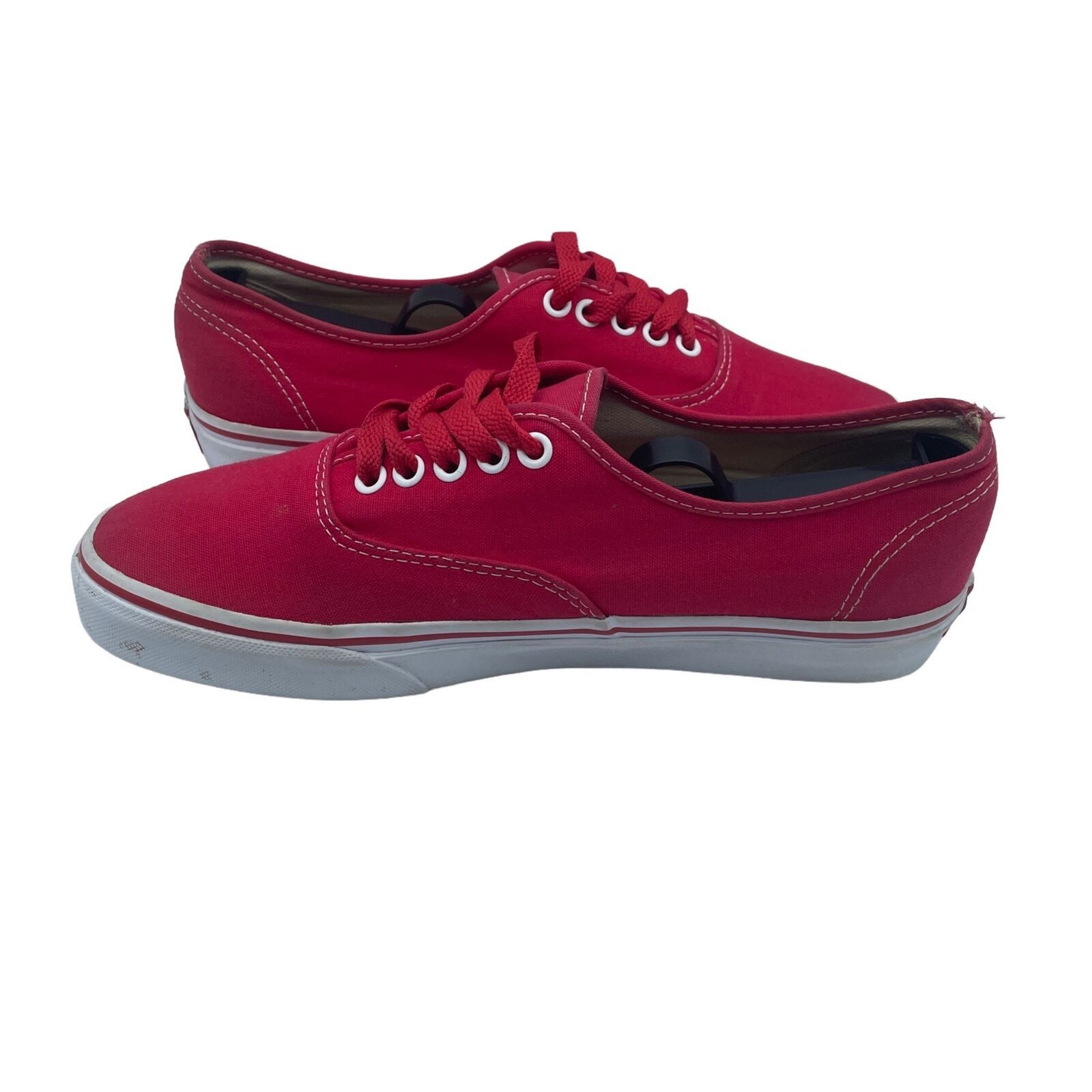Vans Vans Authentic Low Red Canvas Shoes Skateboard Casual Mens 8 Size US 8 / EU 41 - 5 Thumbnail