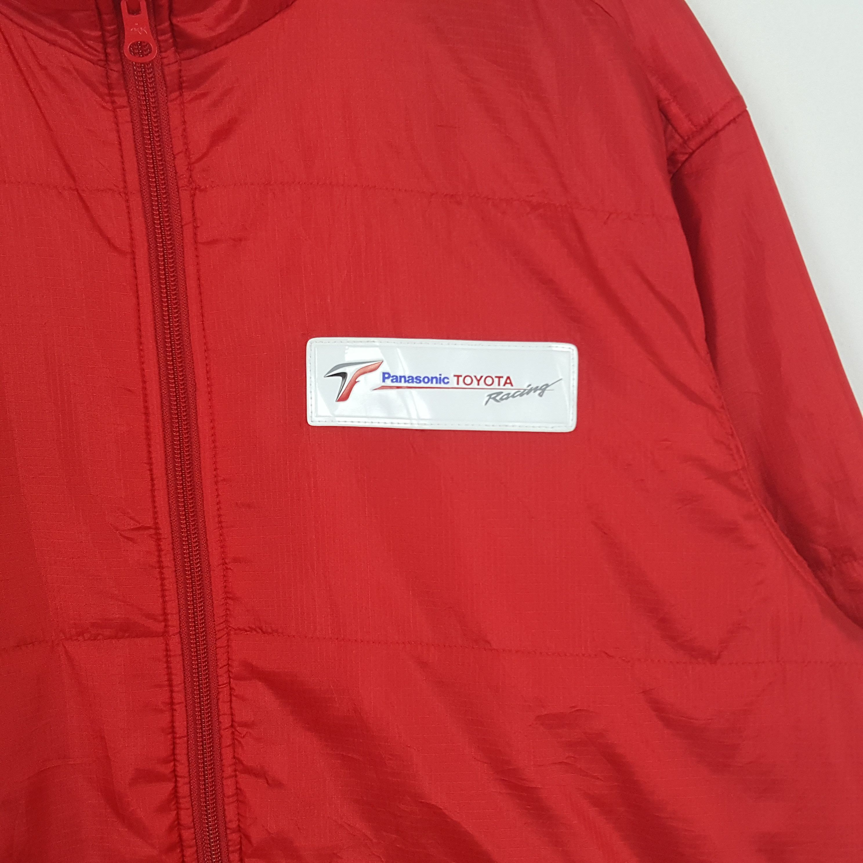 Japanese Brand × Vintage Vintage Panasonic Toyota Team Racing Motorsports Jacket Size US L / EU 52-54 / 3 - 4 Thumbnail