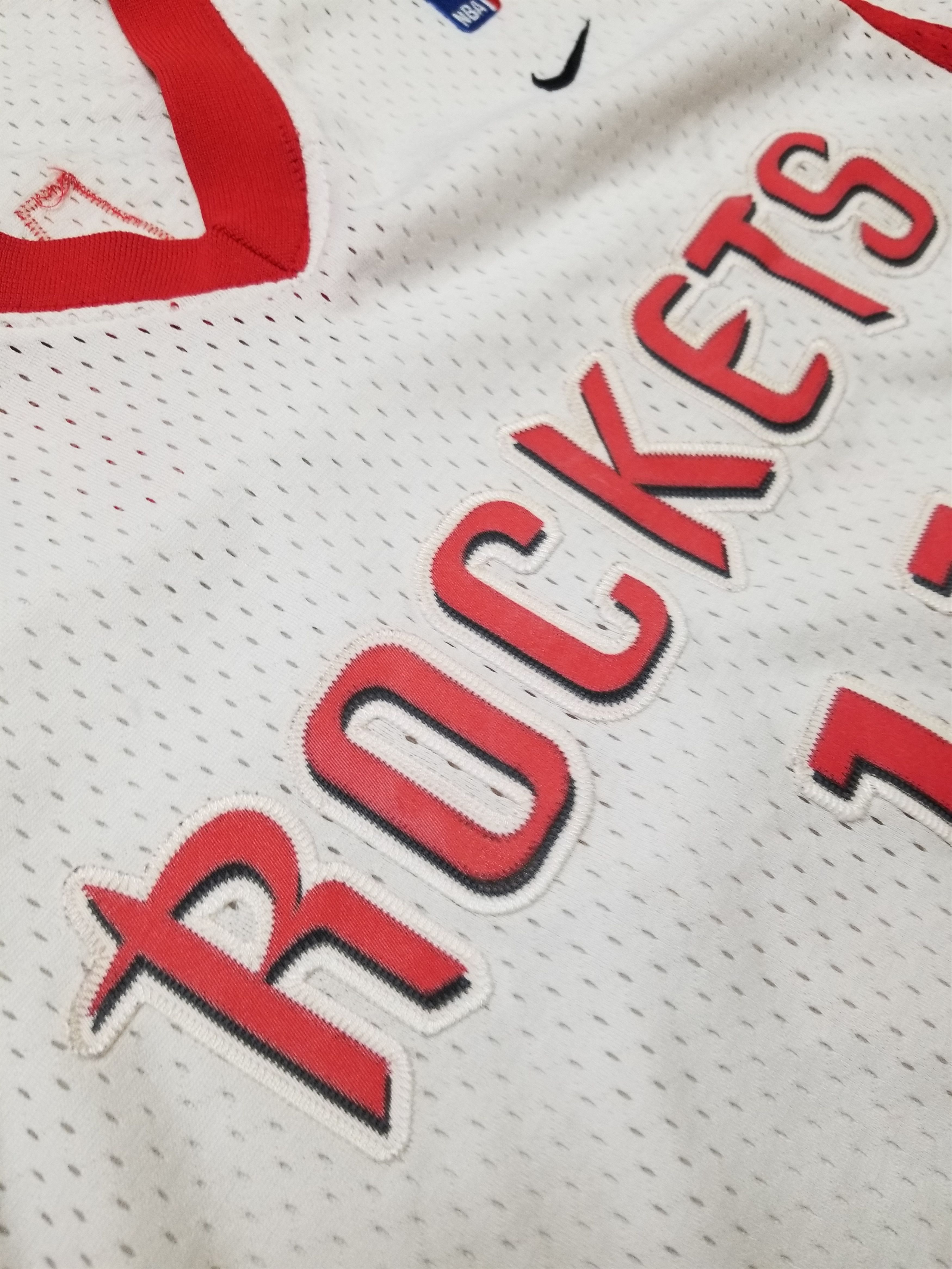 Nike Vintage Houston Rockets Yao Ming 11 White Swingman Jersey Size US XL / EU 56 / 4 - 7 Thumbnail