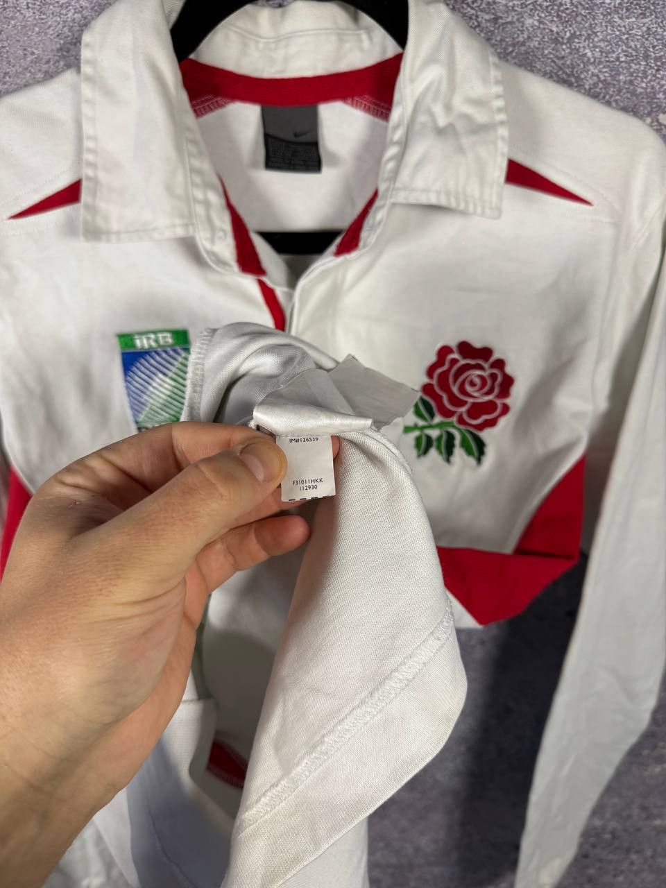 Nike × Vintage Vintage England Rugby Nike Jersey 2003 World Cup Champions S Size US S / EU 44-46 / 1 - 8 Thumbnail