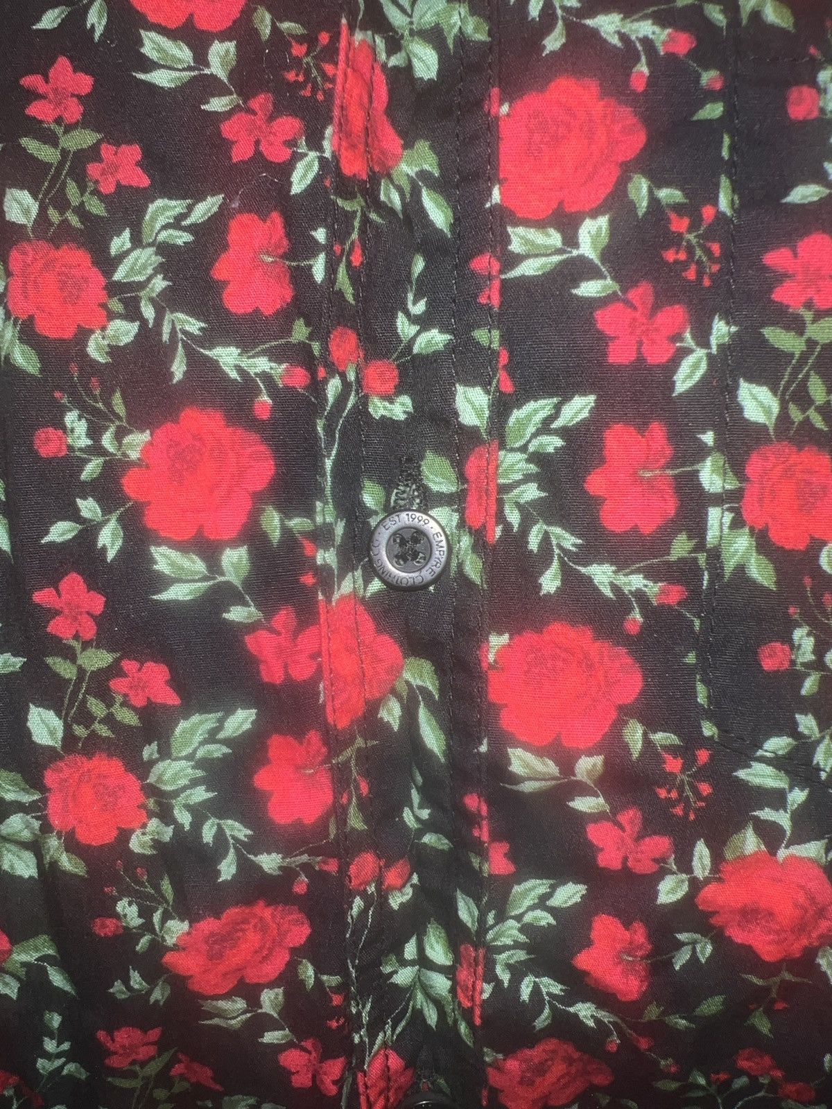 Empyre Empyre Roses All-Over Button-Up Tee Size US XL / EU 56 / 4 - 3 Thumbnail