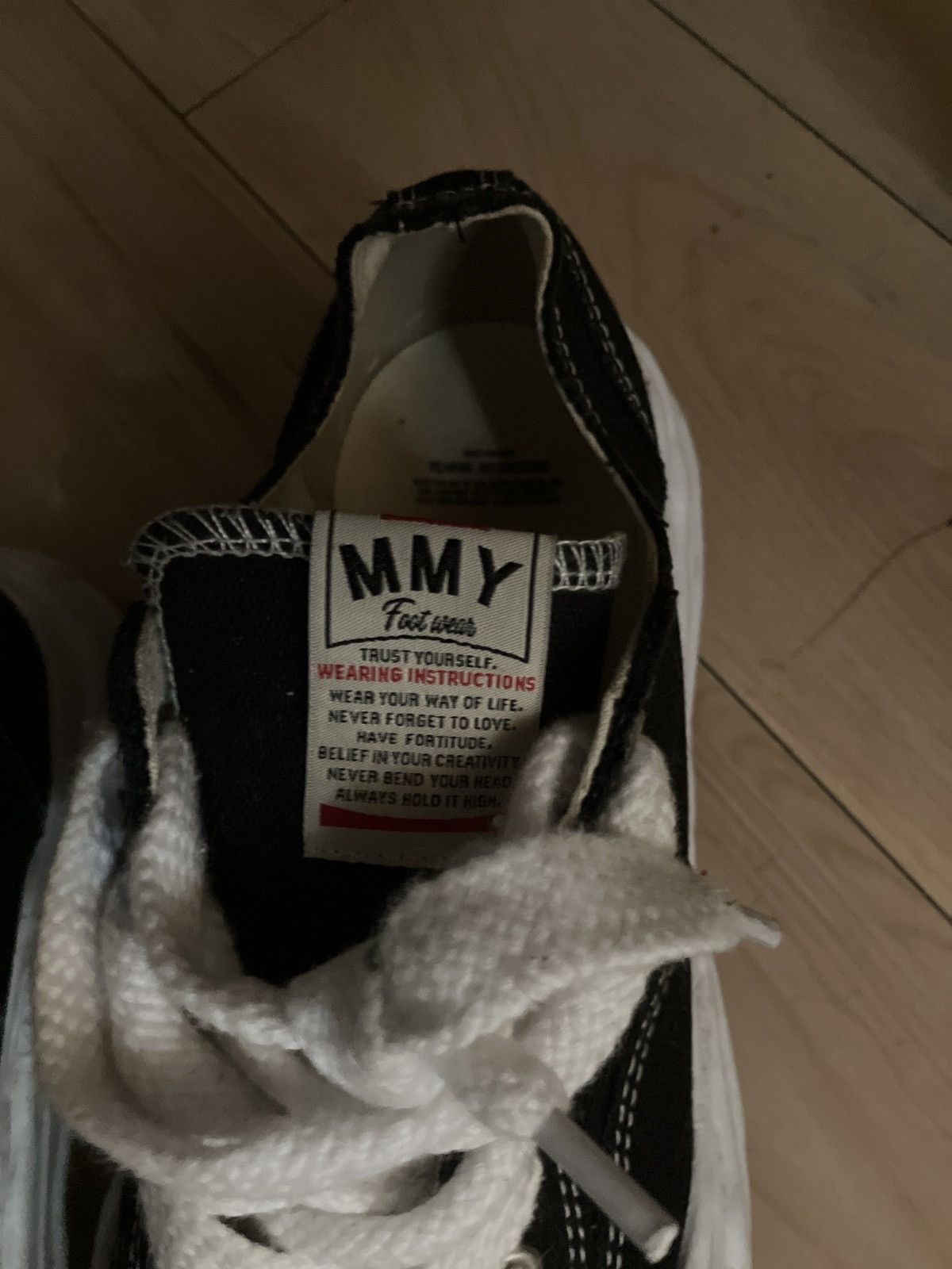 Maison MIHARA YASUHIRO Black and white Hanks Size US 9.5 / EU 42-43 - 9 Thumbnail