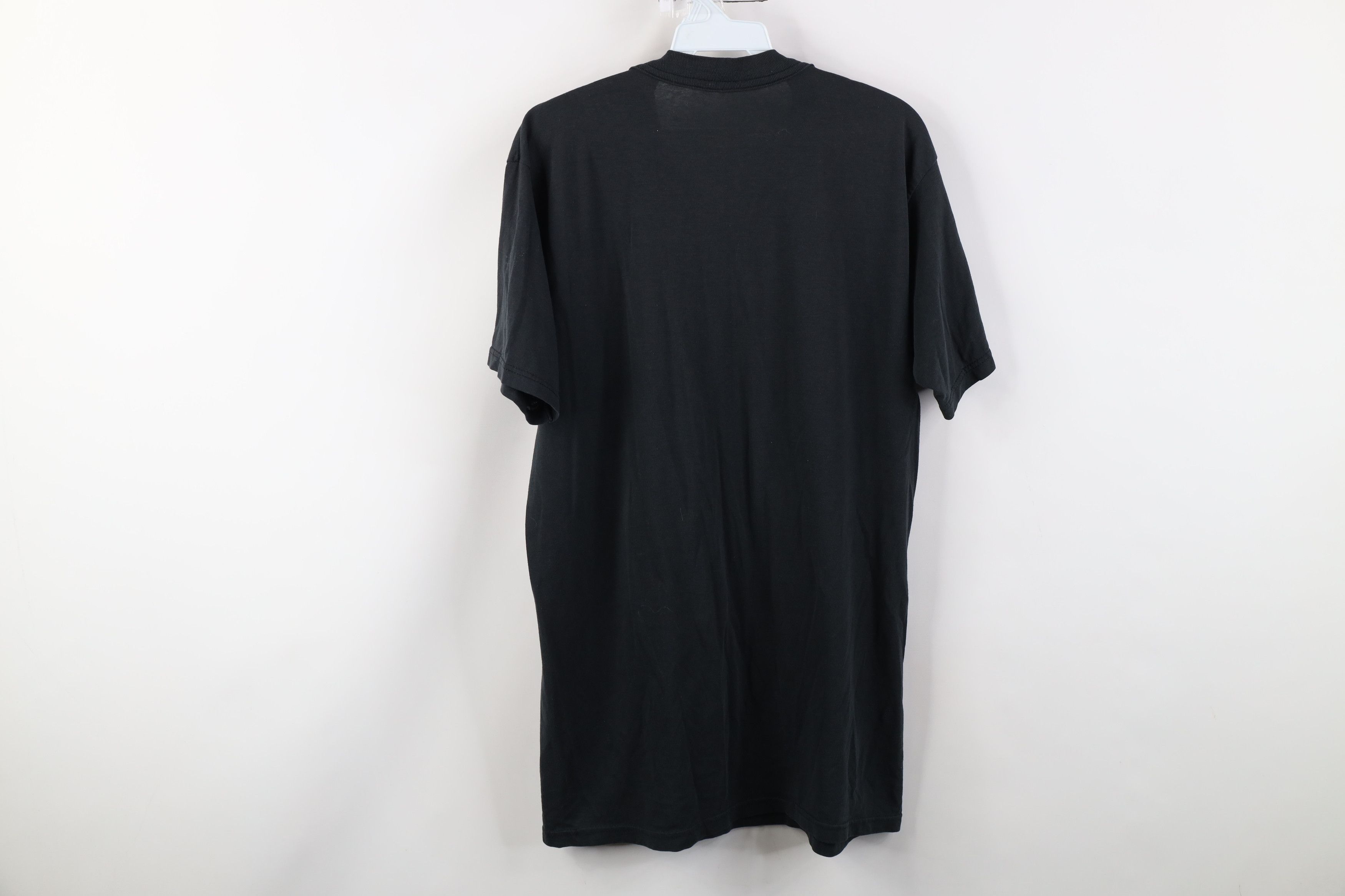Vintage Vintage 90s Streetwear Short Sleeve T-Shirt Black Pocket Size US M / EU 48-50 / 2 - 14 Thumbnail