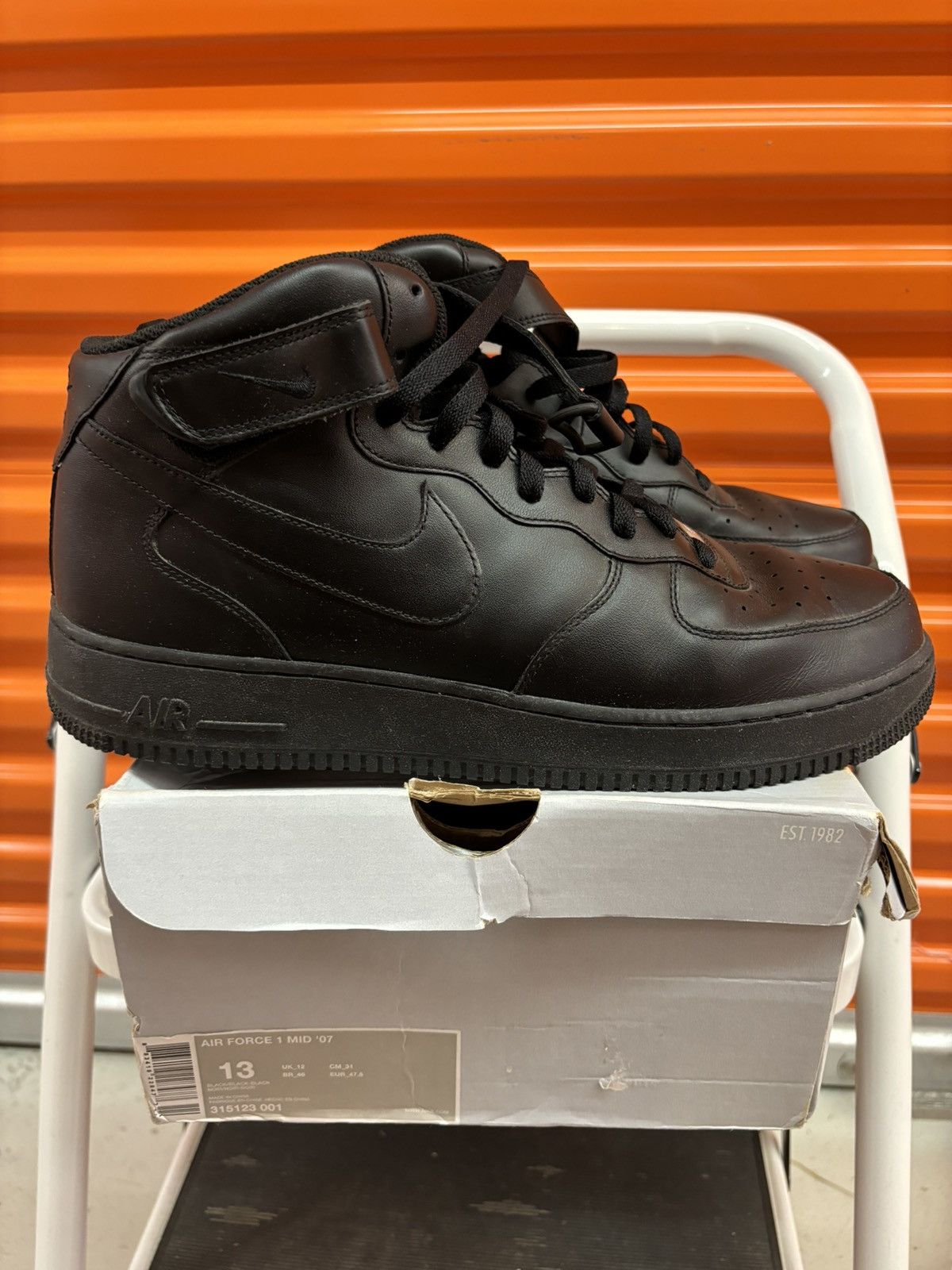 Nike ***FINAL DROP***RARE 2009 NIKE AIR FORCE ONE HIGH TOP 13 Size US 13 / EU 46 - 1 Thumbnail