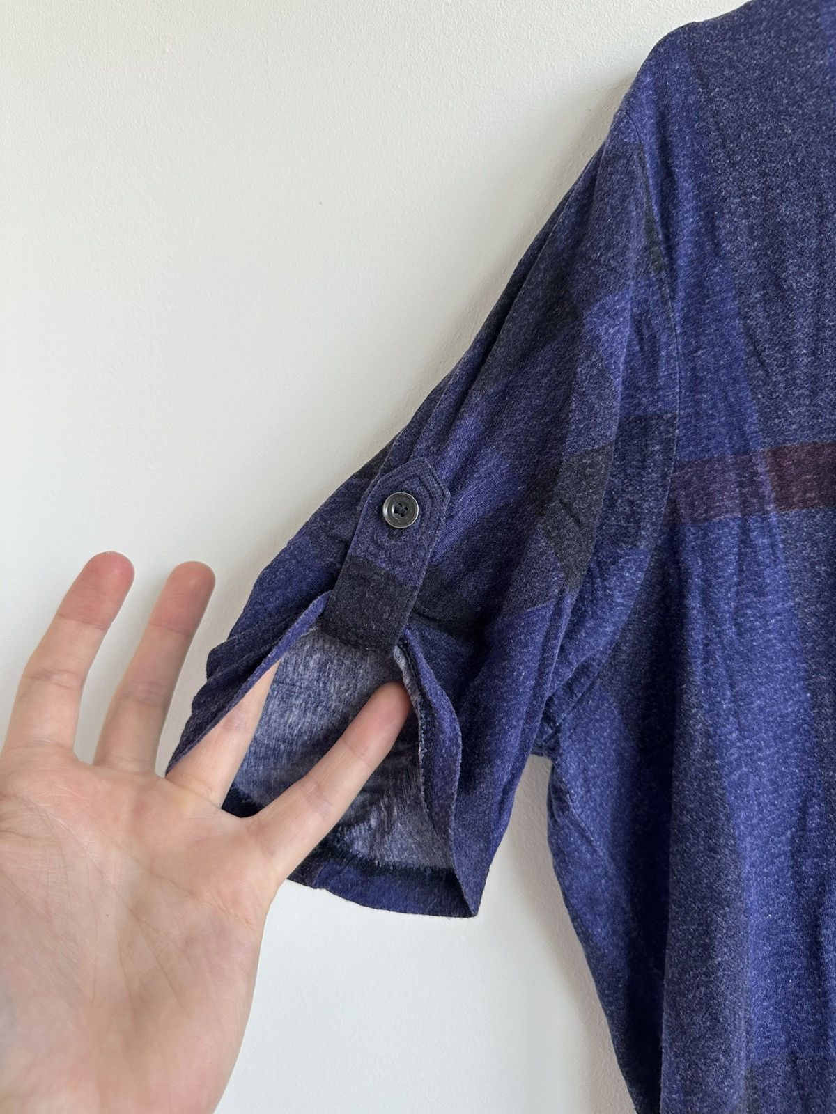 Burberry Burberry Brit Blue T-Shirt Nova Check Women's Size XS Size L / US 10 / IT 46 - 5 Thumbnail