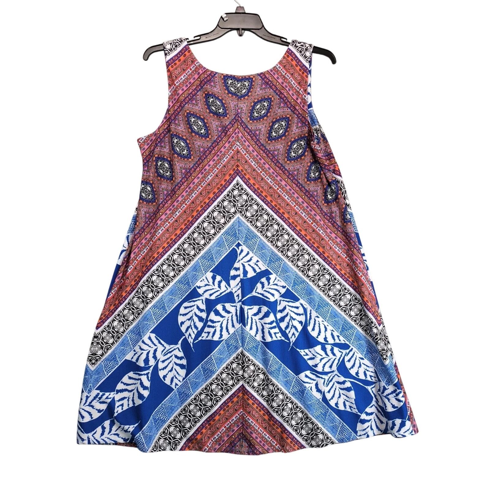 Other Soho Apparel A-Line Sleeveless Tank Dress Plus Size 1X Flowy Size XL / US 12-14 / IT 48-50 - 2 Thumbnail
