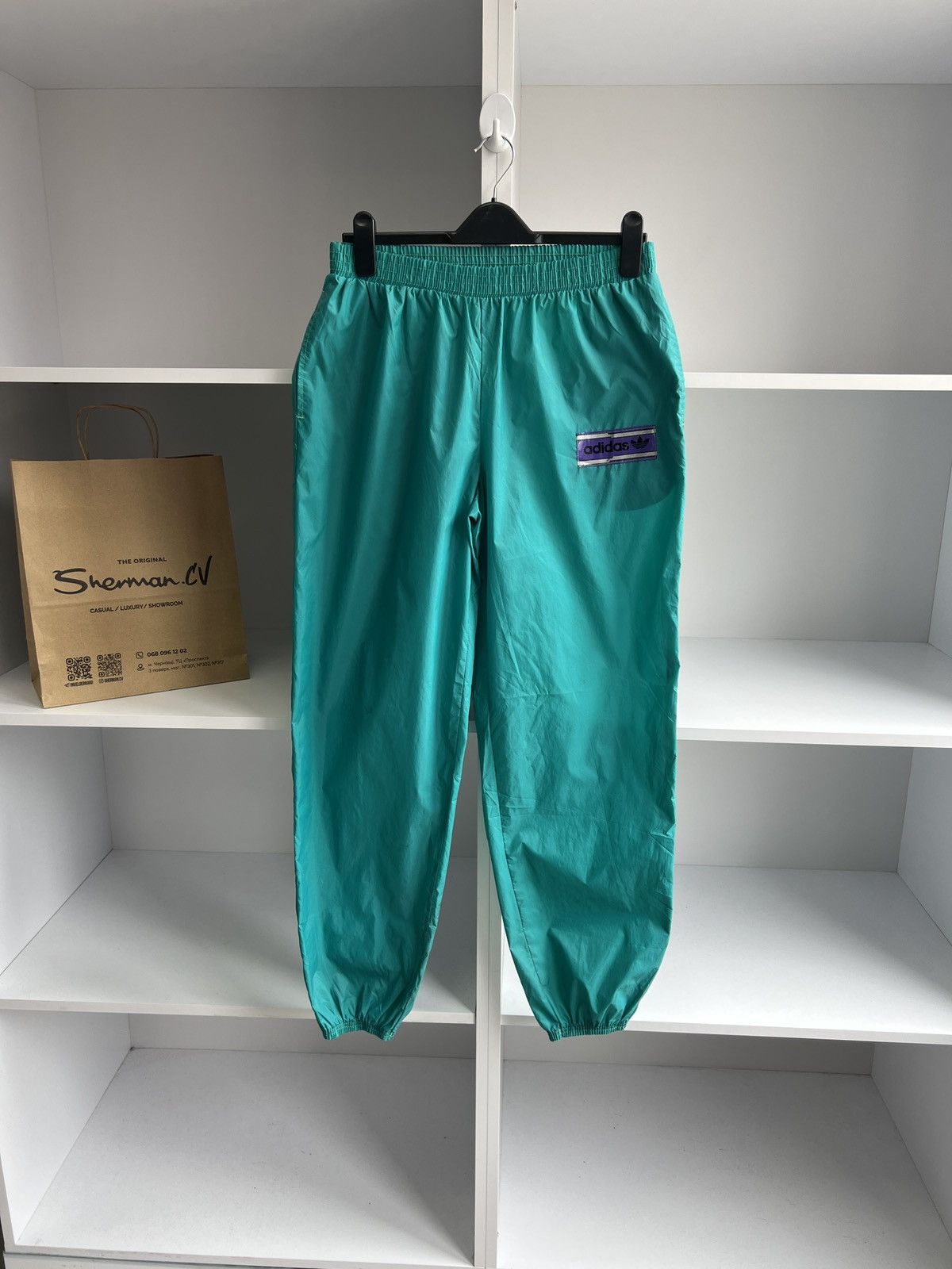 Adidas × Vintage Vintage Adidas 90s style light Pants Size US 32 / EU 48 - 1 Thumbnail