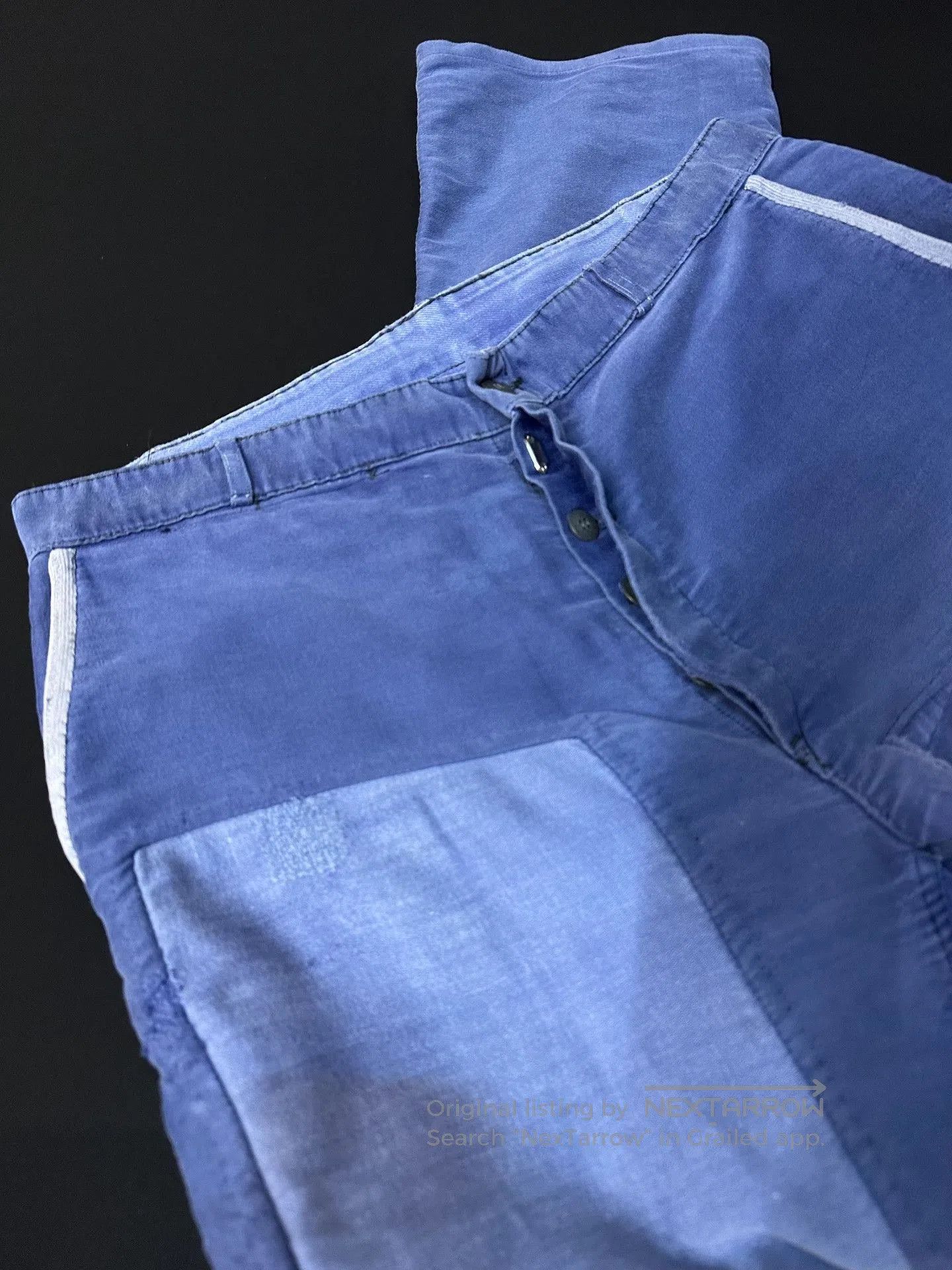 Vintage Vintage French Workwear Moleskin Boro Pants. Size US 31 - 4 Thumbnail