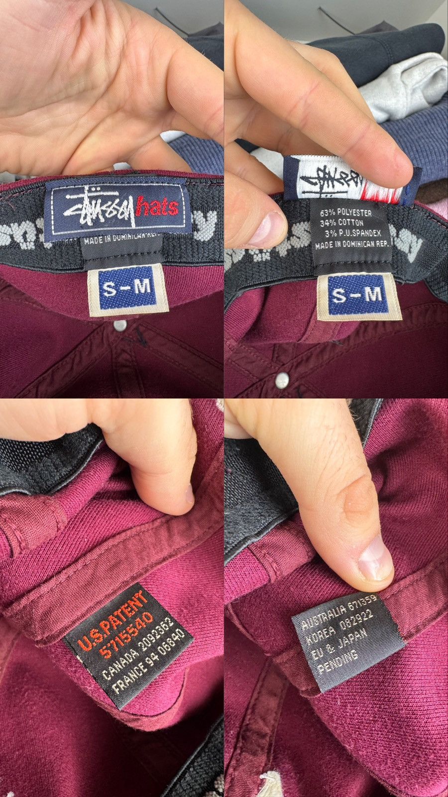 Stussy Vintage Stussy Cap Hat Size S-M Size ONE SIZE - 21 Thumbnail