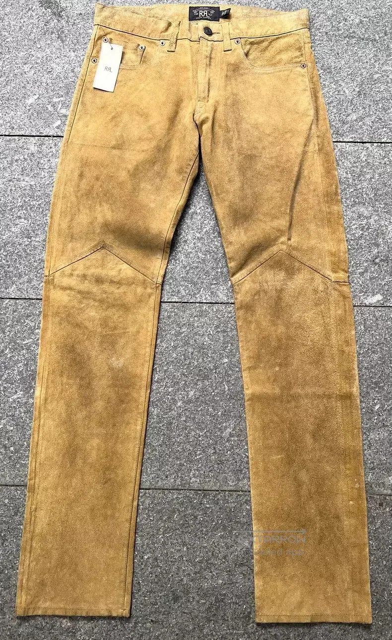 RRL Ralph Lauren RRL Ralph Lauren leather pants Size US 36 / EU 52 - 5 Thumbnail