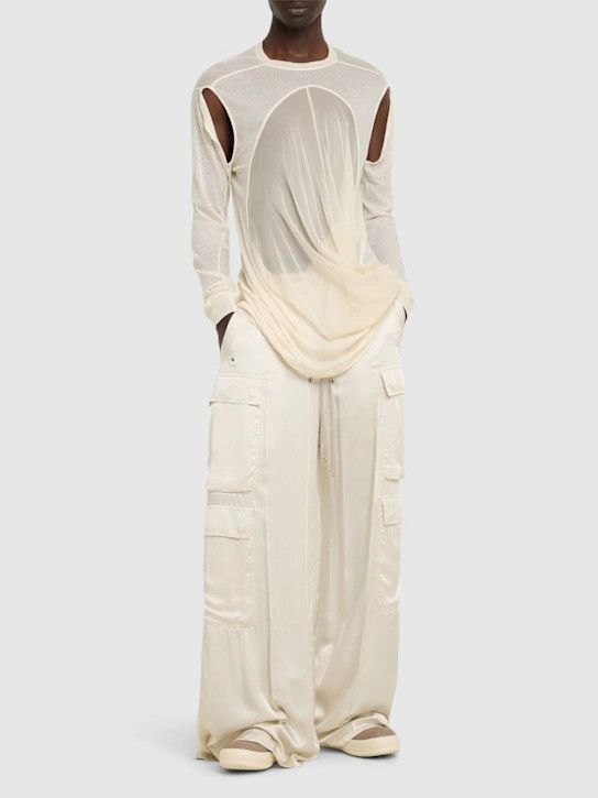 Rick Owens o1lsvrm0425 Cargo Belas Pants in Dinge Size US 32 / EU 48 - 3 Thumbnail